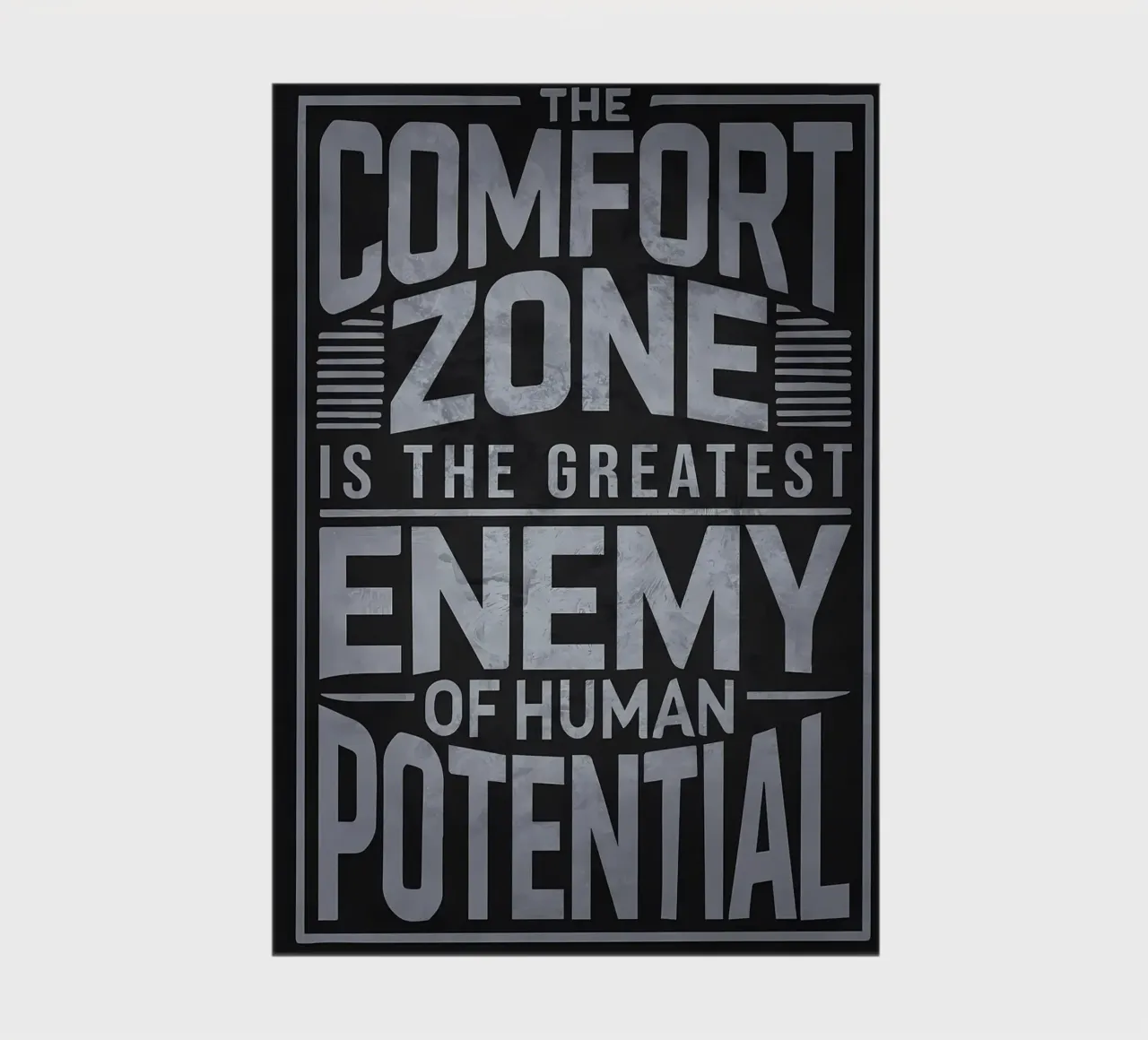 Comfortzone is vijand notitieboek van Delaplane