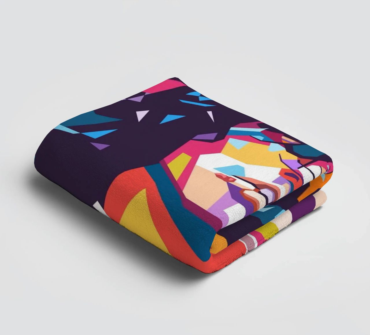 Jimmy Page on WPAP art style towel by Hantamrata