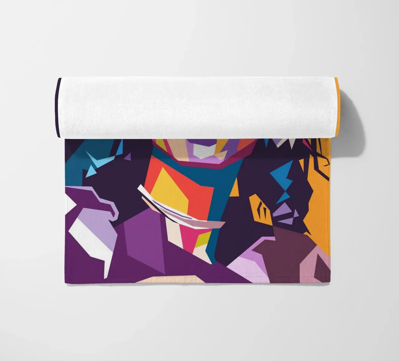 Jimmy Page sullo stile artistico di WPAP telo mare da Hantamrata