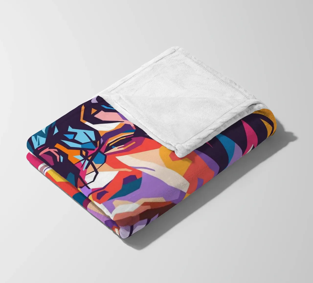 Jimmy Page sullo stile artistico di WPAP coperta in pile da Hantamrata