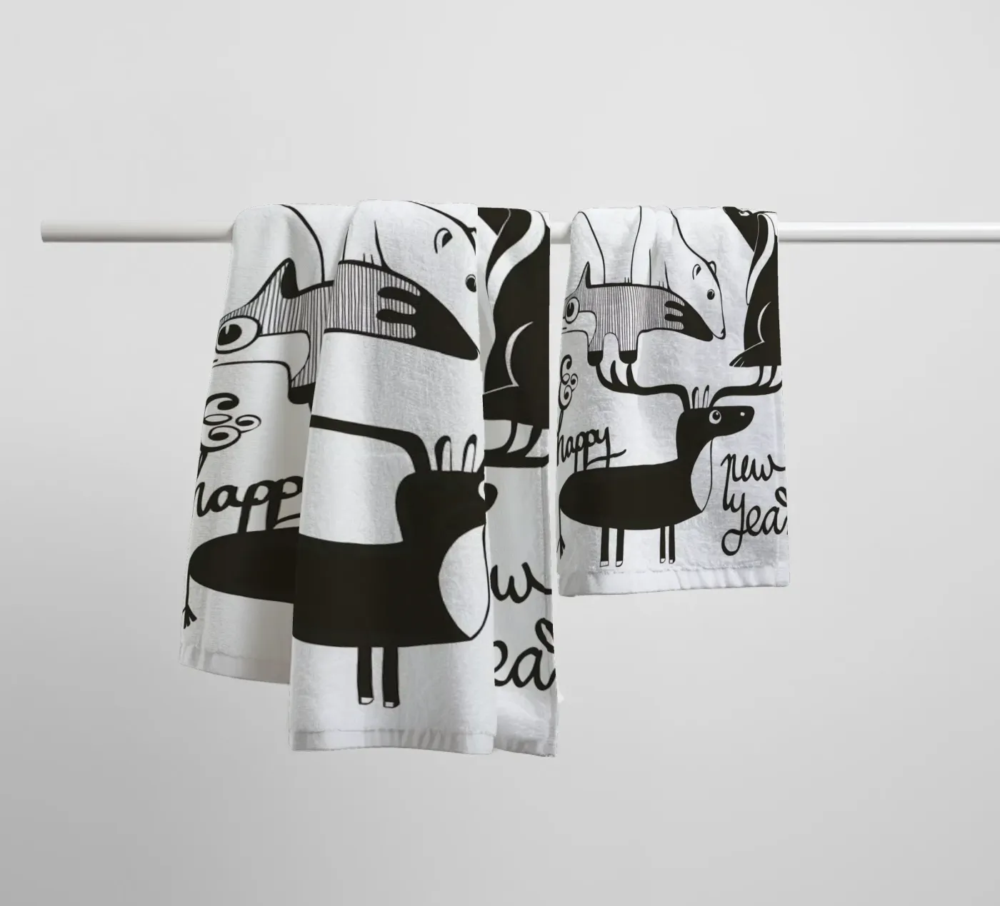 Pyramide badhanddoek van Sabrina Ziegenhorn