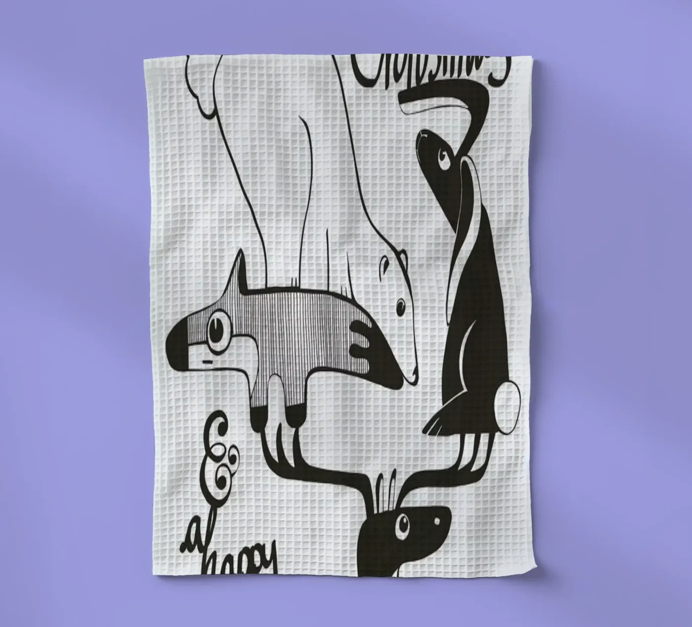 Pyramide Geschirrtuch von Sabrina Ziegenhorn