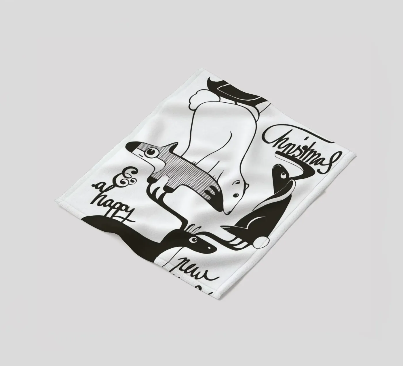 Pyramide fleecedeken van Sabrina Ziegenhorn