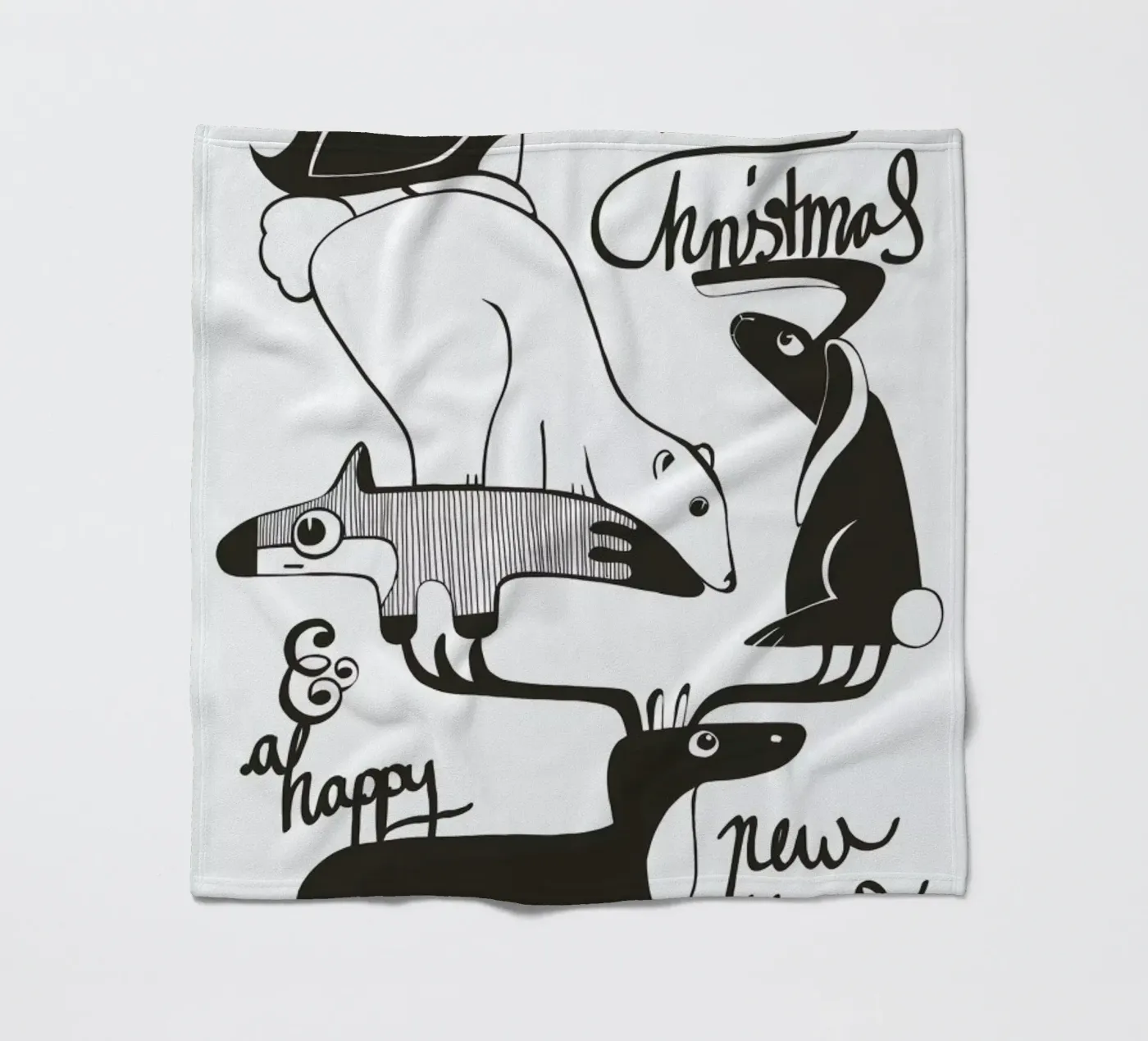 Pyramide fleecedeken van Sabrina Ziegenhorn