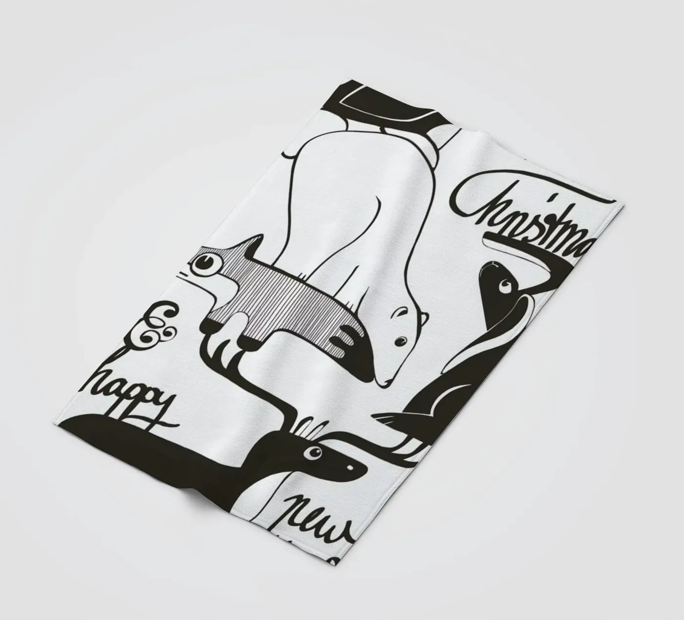 Pyramide fleecedeken van Sabrina Ziegenhorn