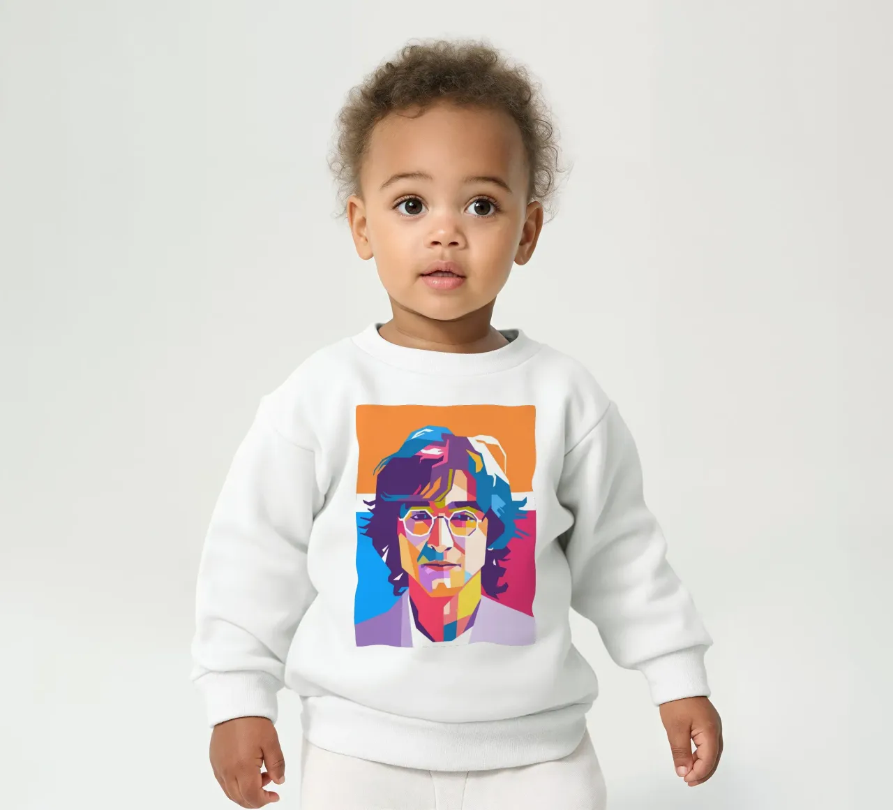 John Lennon über den WPAP-Kunststil Baby Sweatshirt von Hantamrata