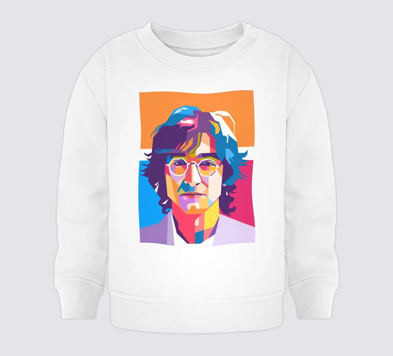 John Lennon sullo stile artistico di WPAP felpa neonato da Hantamrata