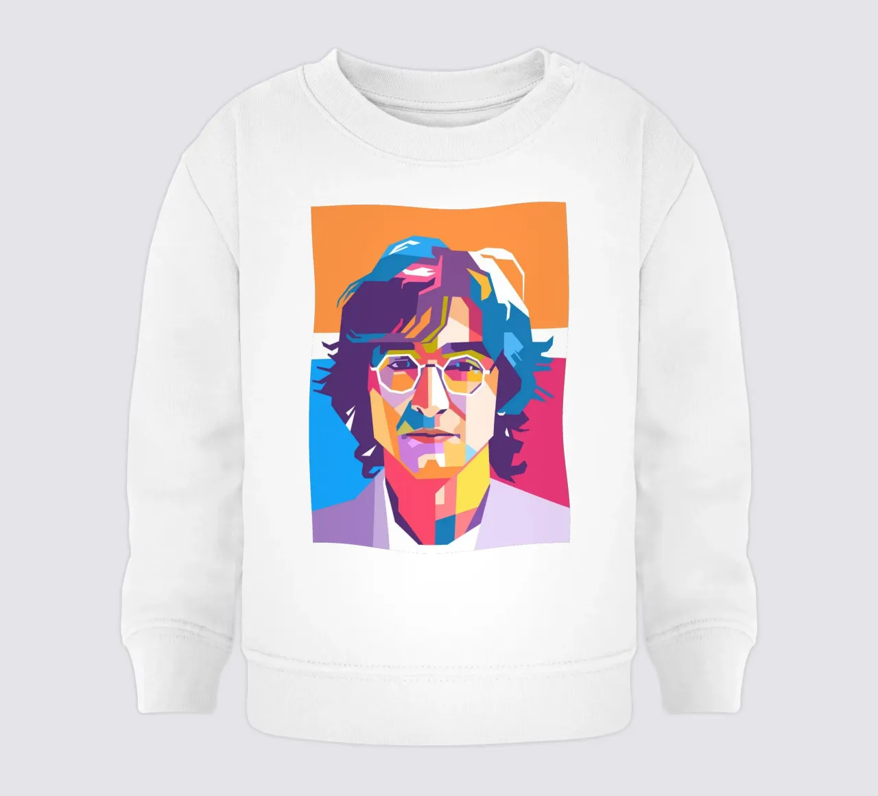 John Lennon über den WPAP-Kunststil Baby Sweatshirt von Hantamrata