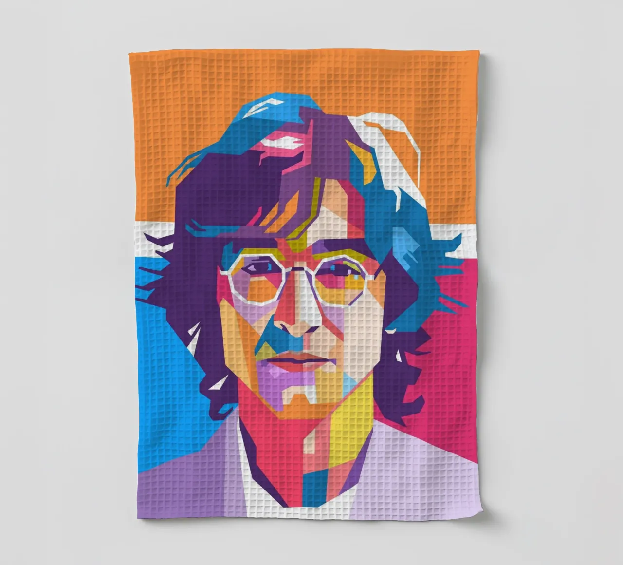 John Lennon sullo stile artistico di WPAP canovaccio da cucina da Hantamrata