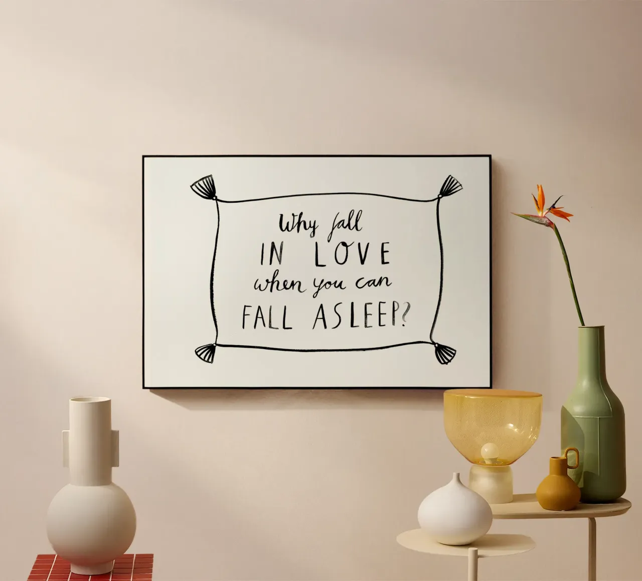 Fall Asleep plexiglass da typealive