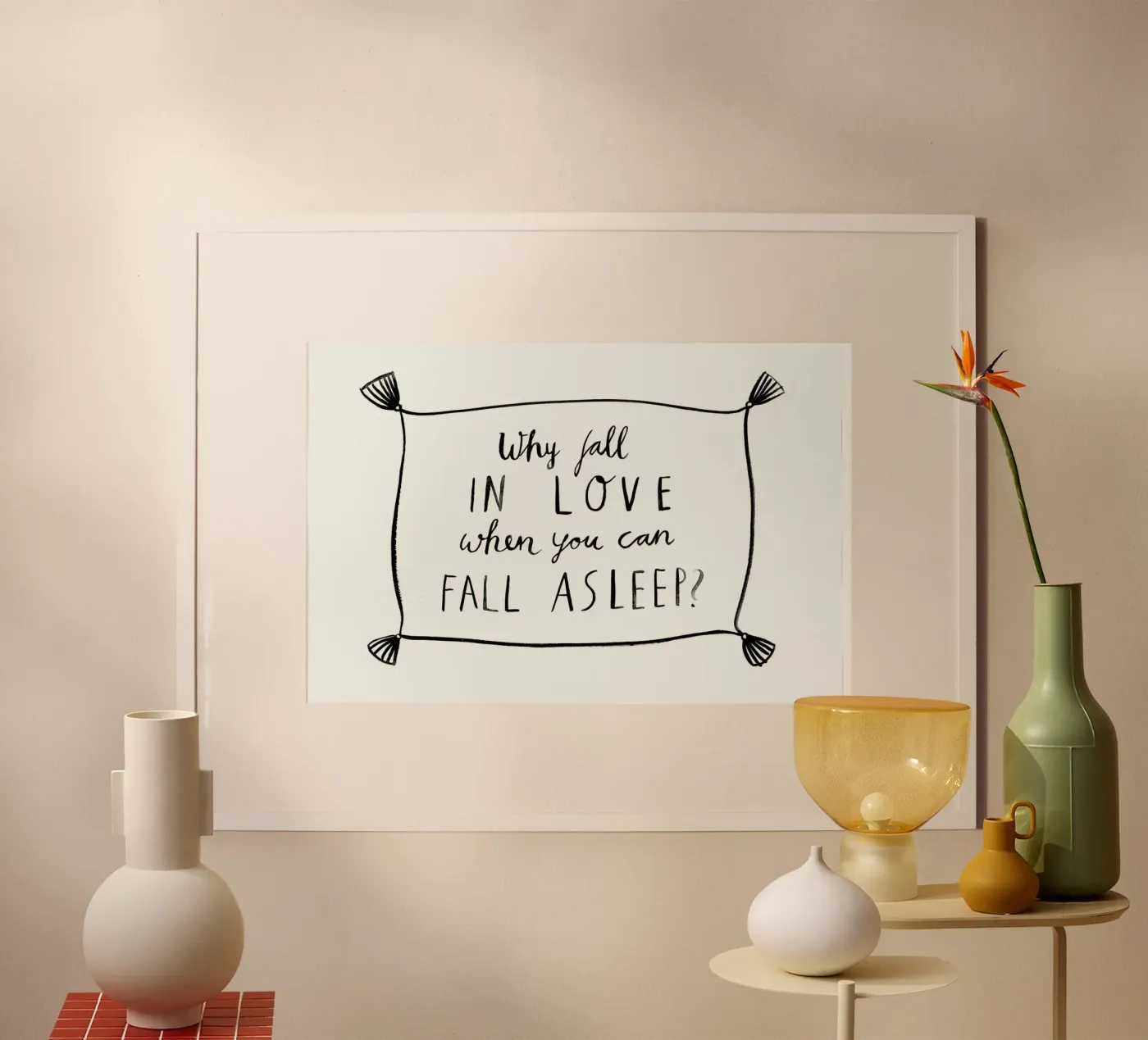 Fall Asleep poster by typealive