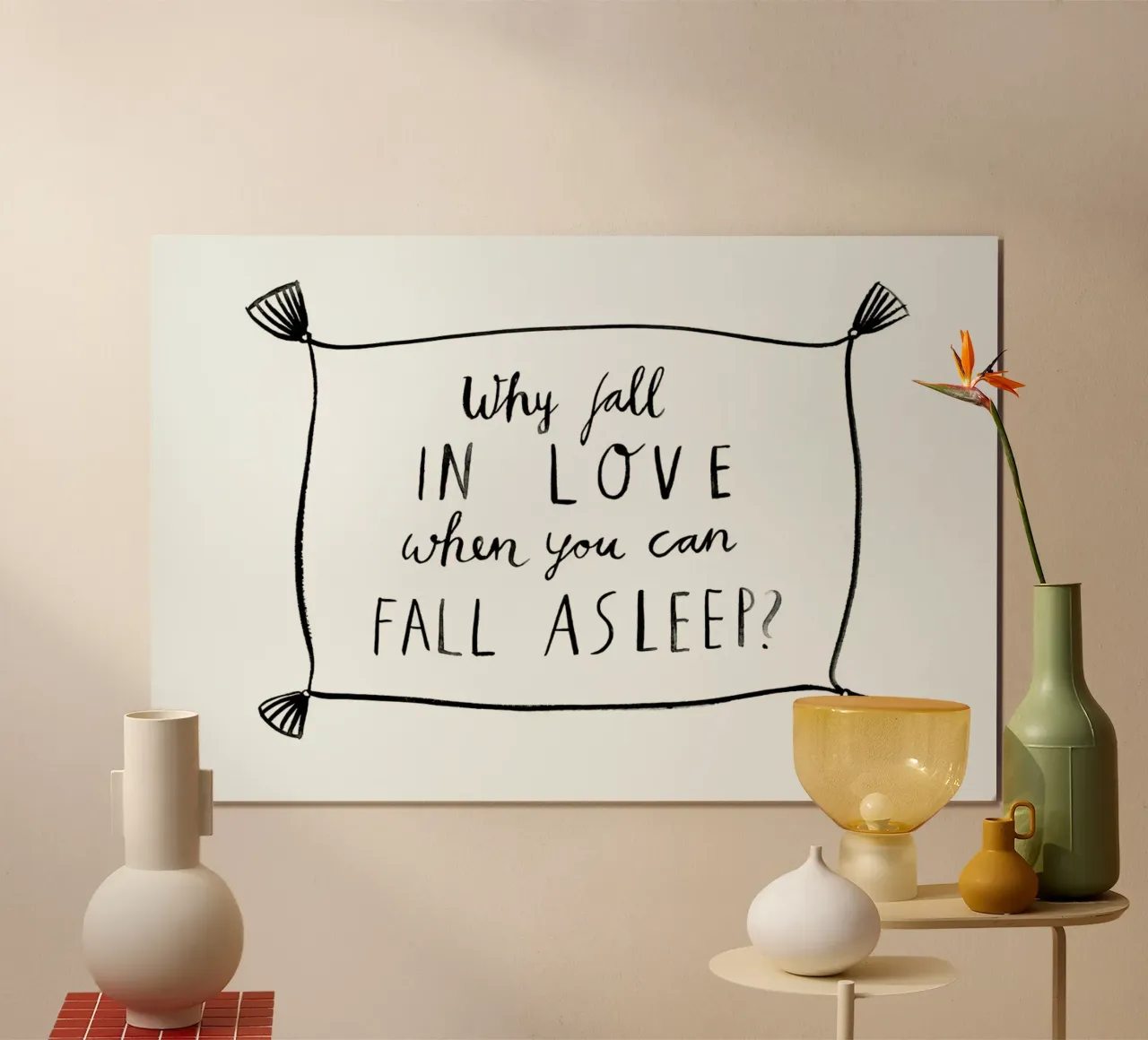 Fall Asleep poster da typealive