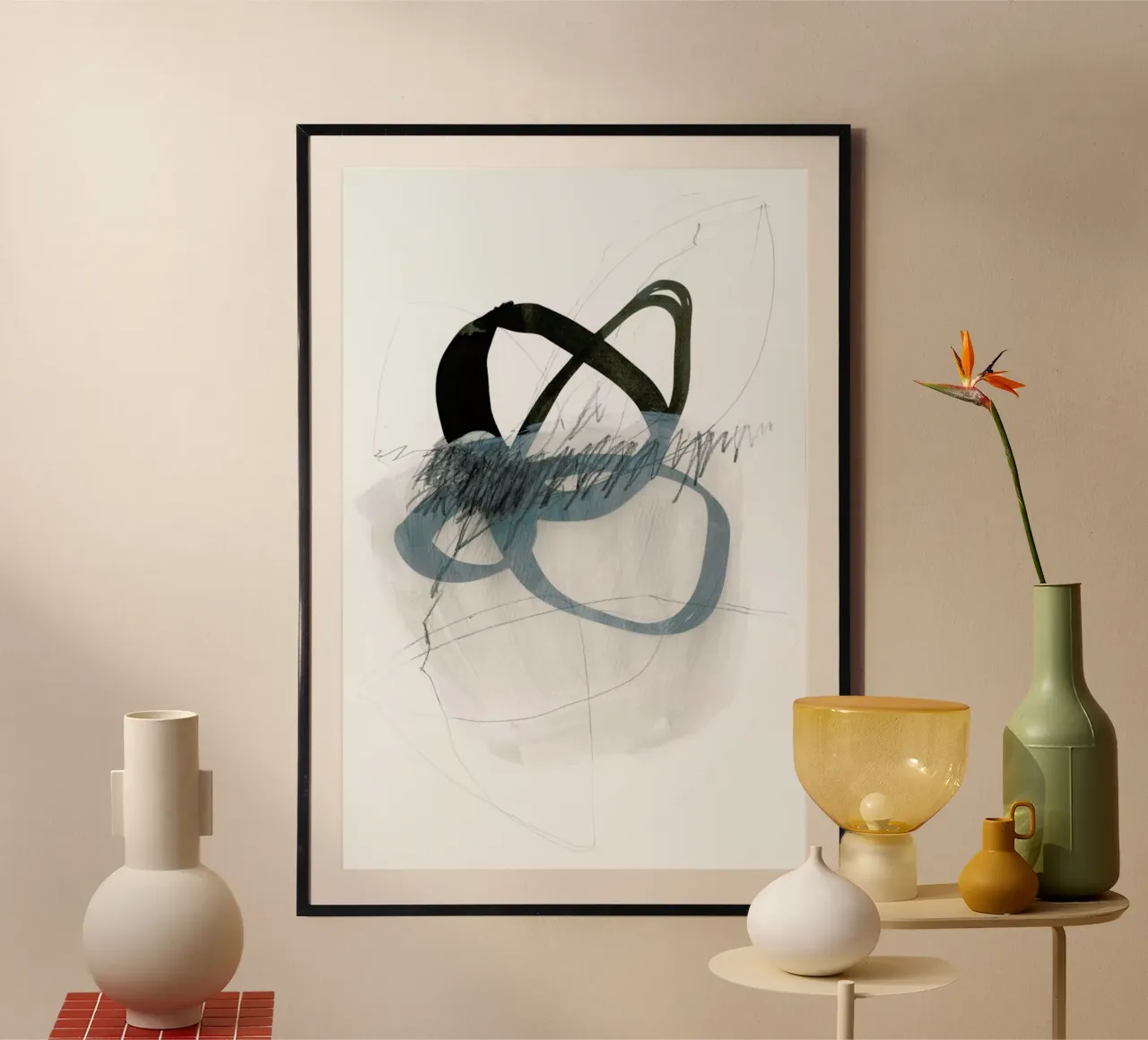 Line and Shape poster da IRIS LEHNHARDT FINE ART