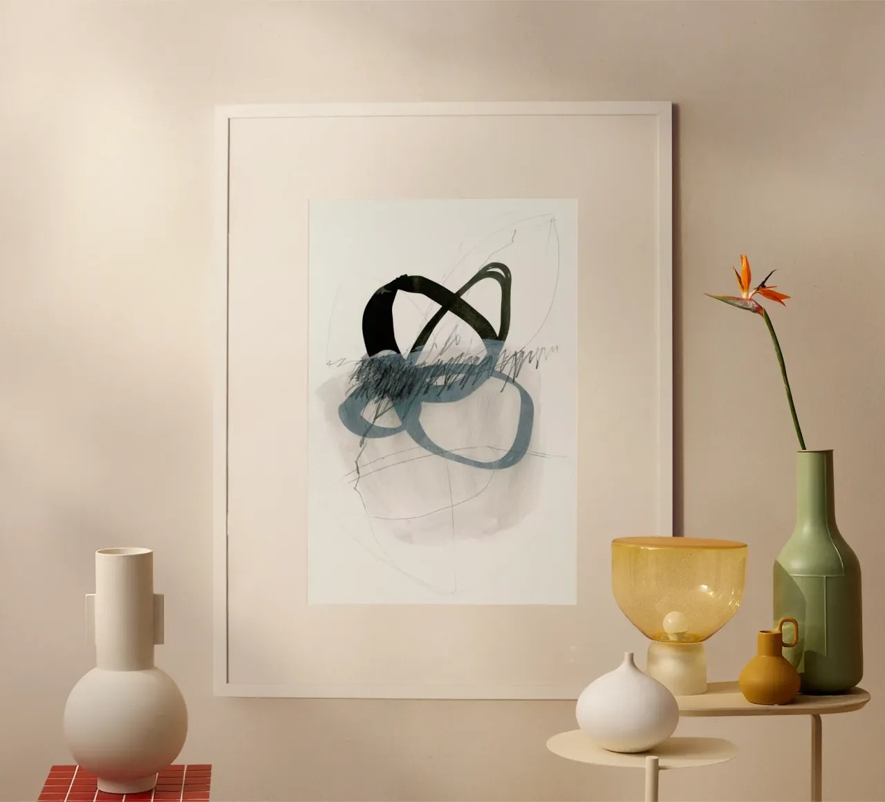 Line and Shape poster da IRIS LEHNHARDT FINE ART
