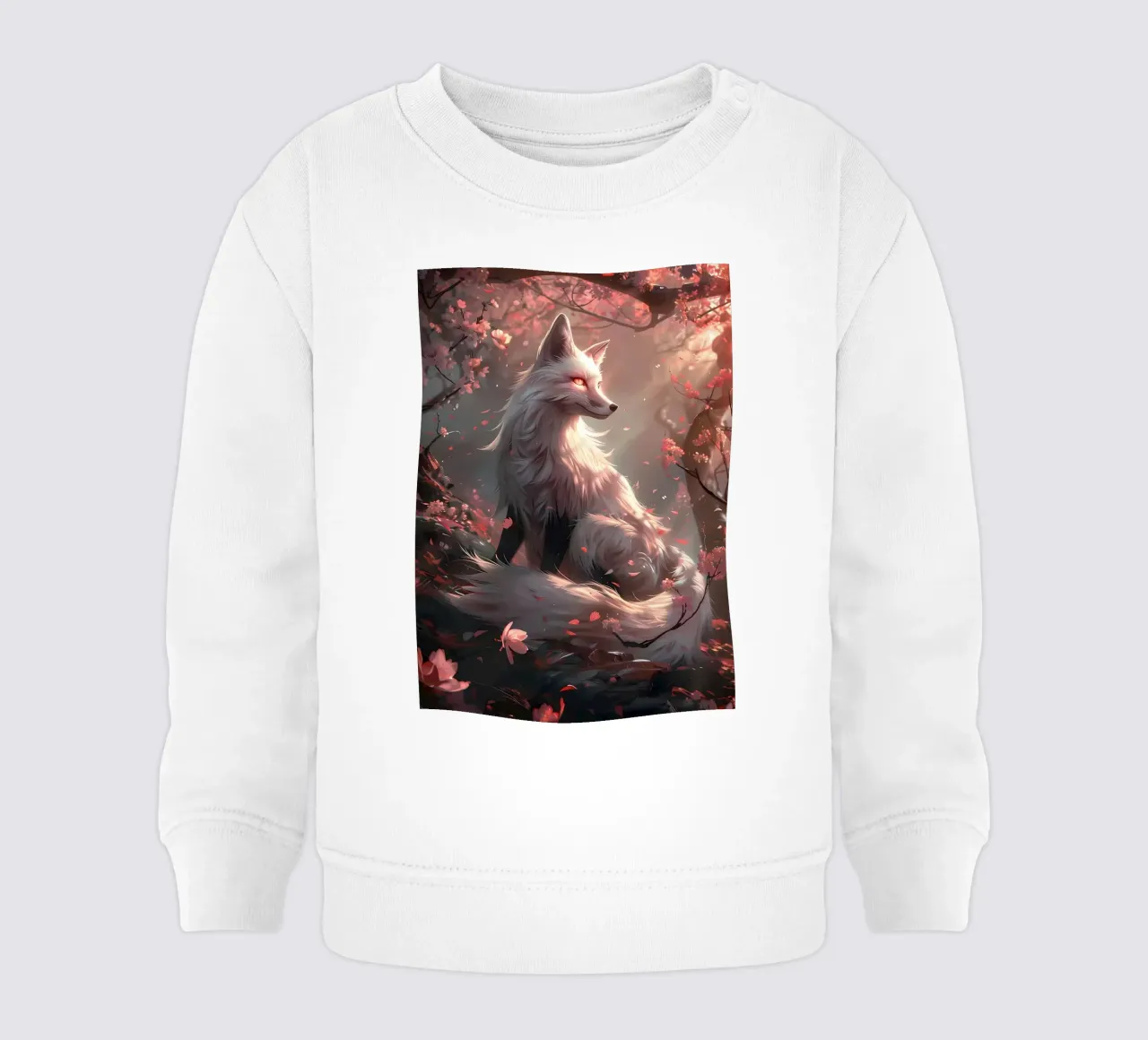 Volpe Sakura Kitsune felpa neonato da Ginnery