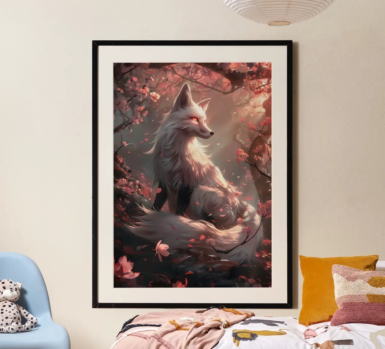 Volpe Sakura Kitsune poster da Ginnery