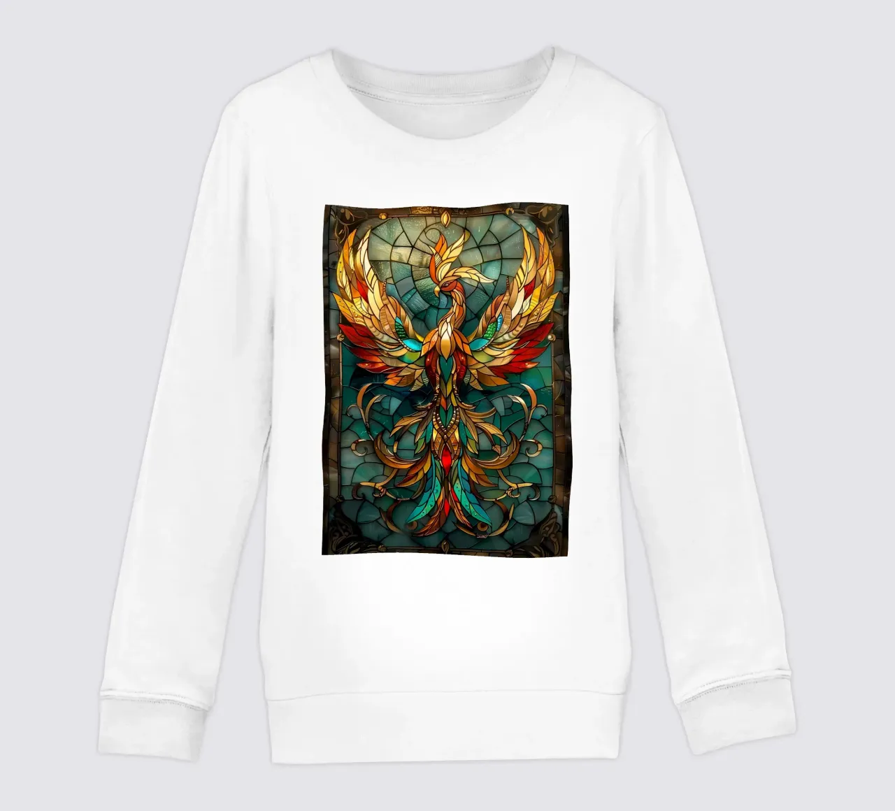 Uccello Fenice Kintsugi felpa bambino da Ginnery