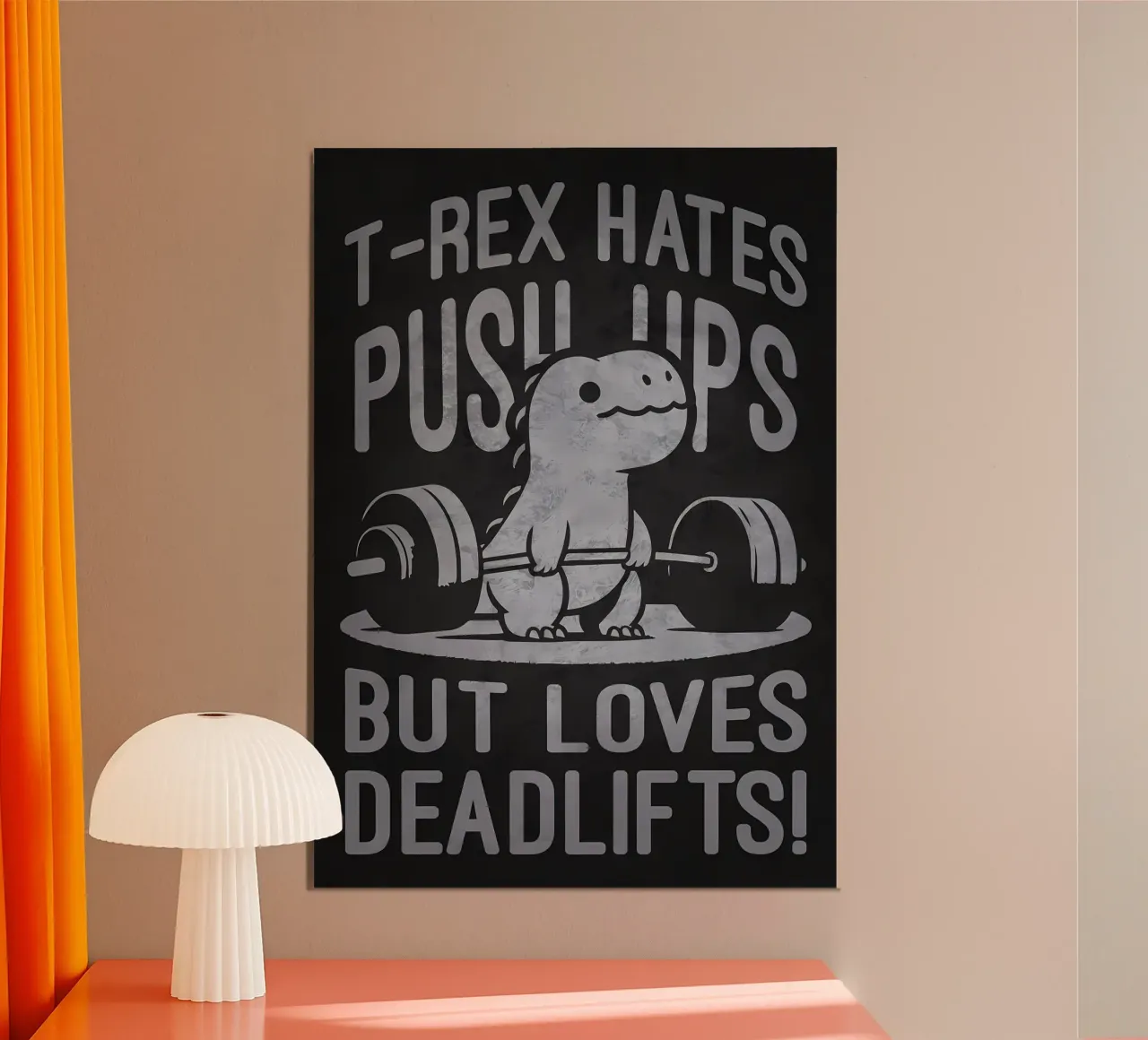 Il T-Rex odia le flessioni, ma adora i sollevamenti carta hahnemühle da Delaplane