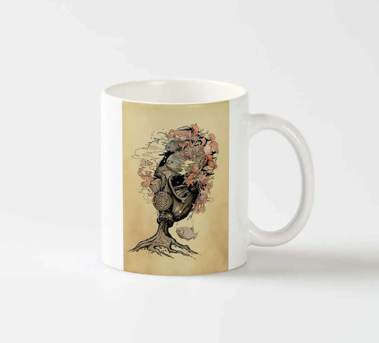 Breath tazza in ceramica da Nicebleed