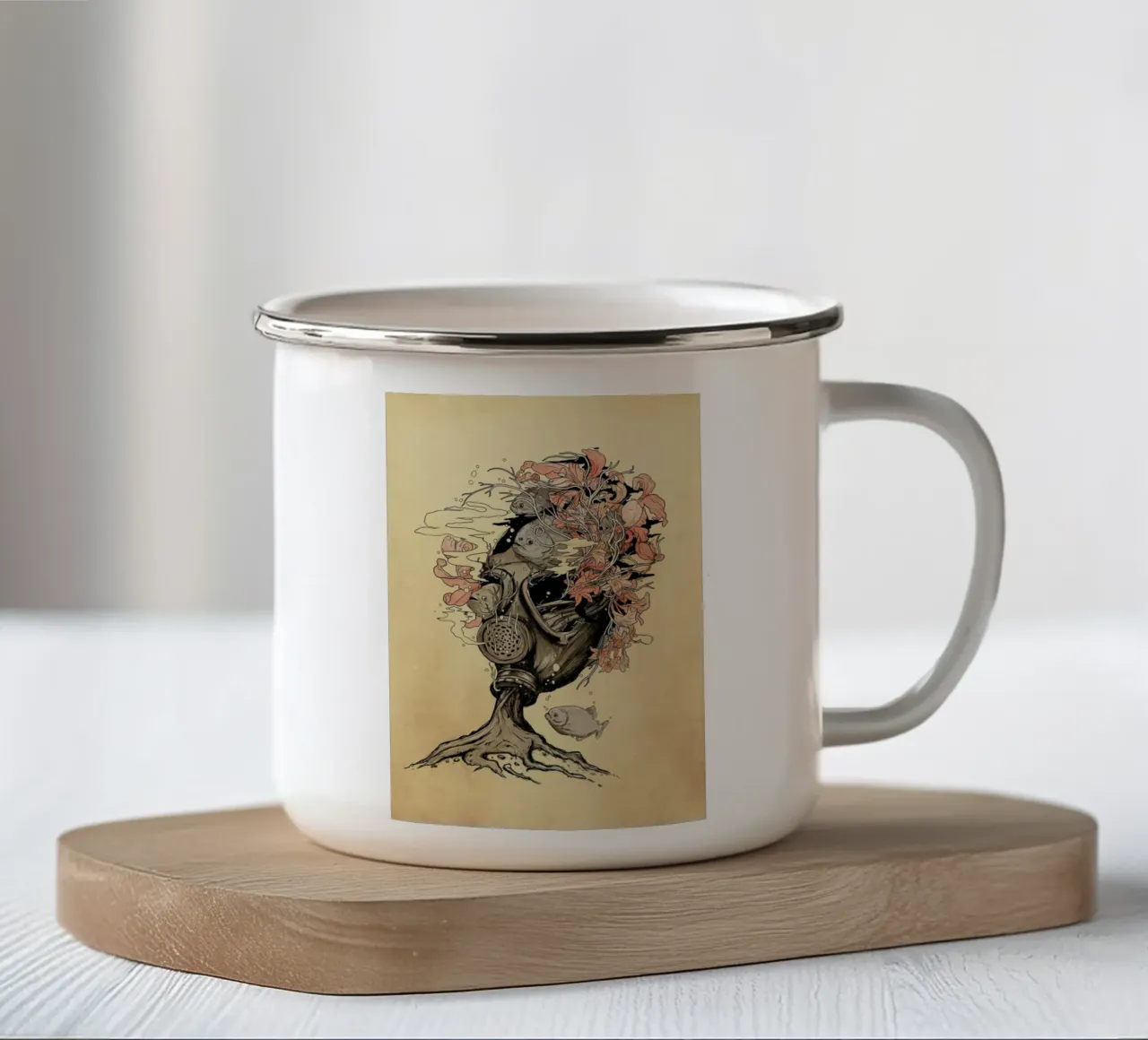 Breath tazza in smalto da Nicebleed