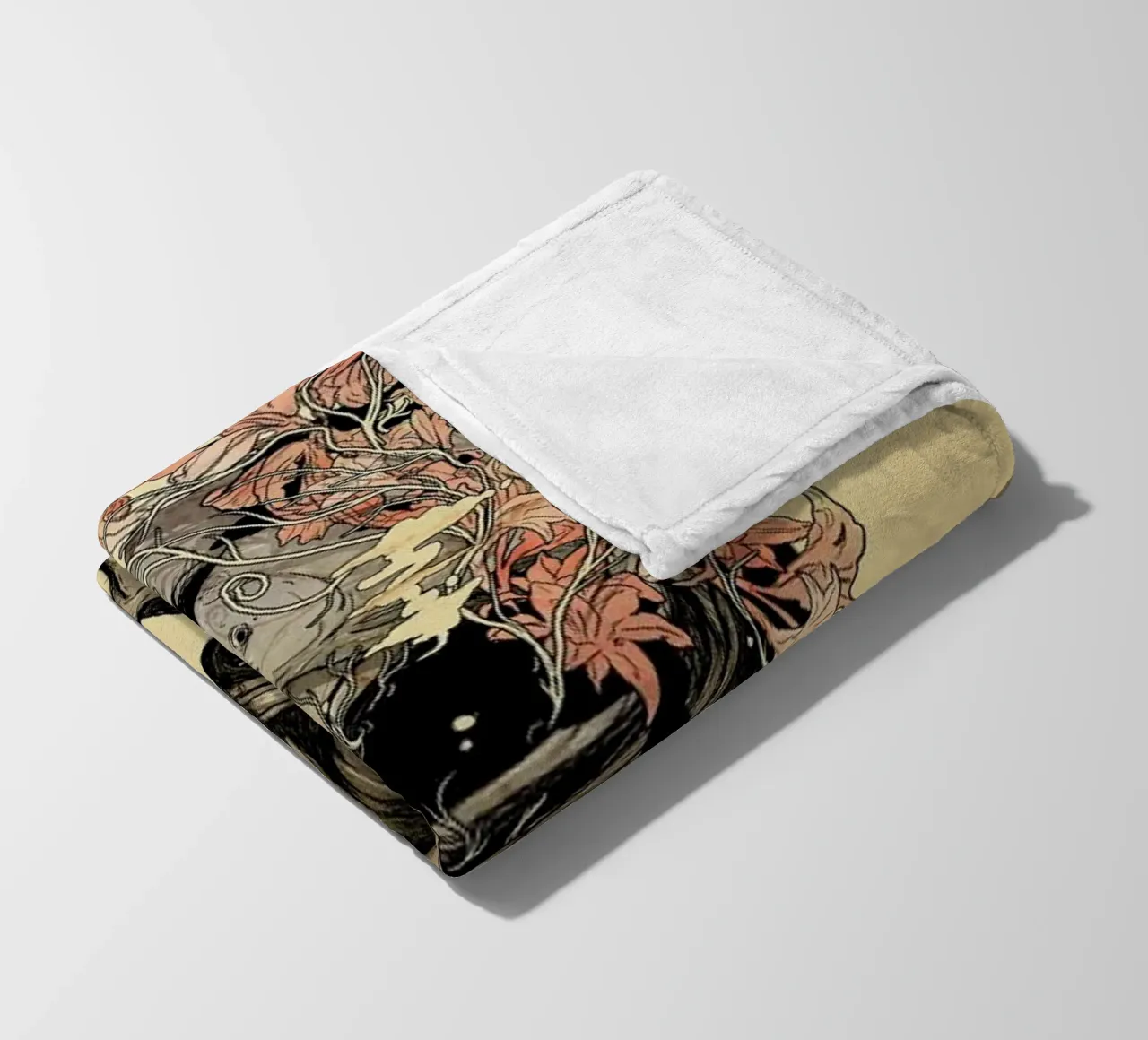 Breath fleece blanket by Nicebleed