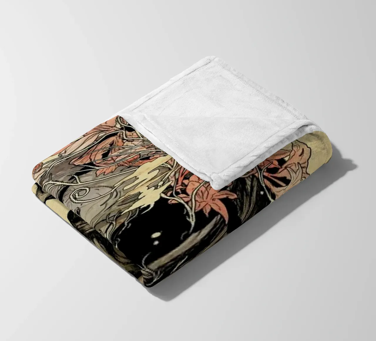 Breath fleece blanket by Nicebleed