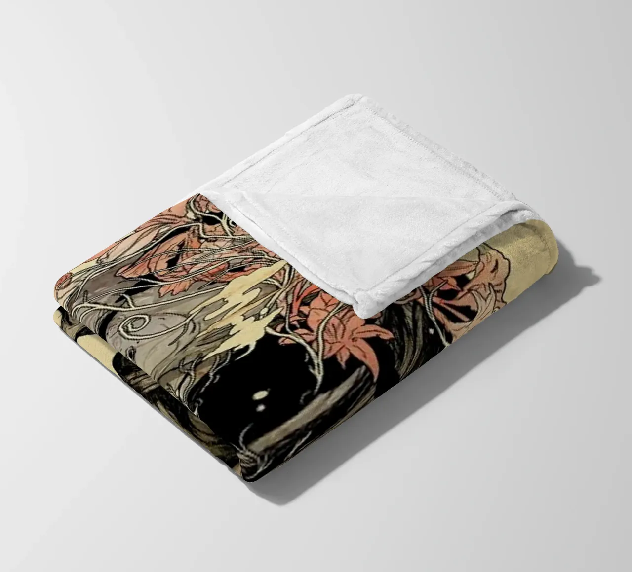 Breath fleece blanket by Nicebleed