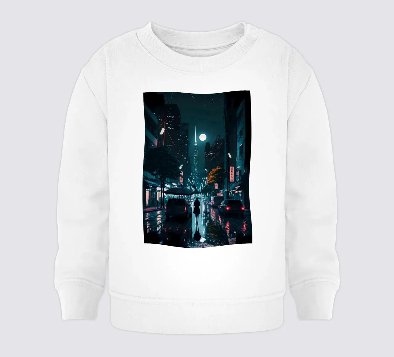 Notte Cyberpunk felpa neonato da Mikesell