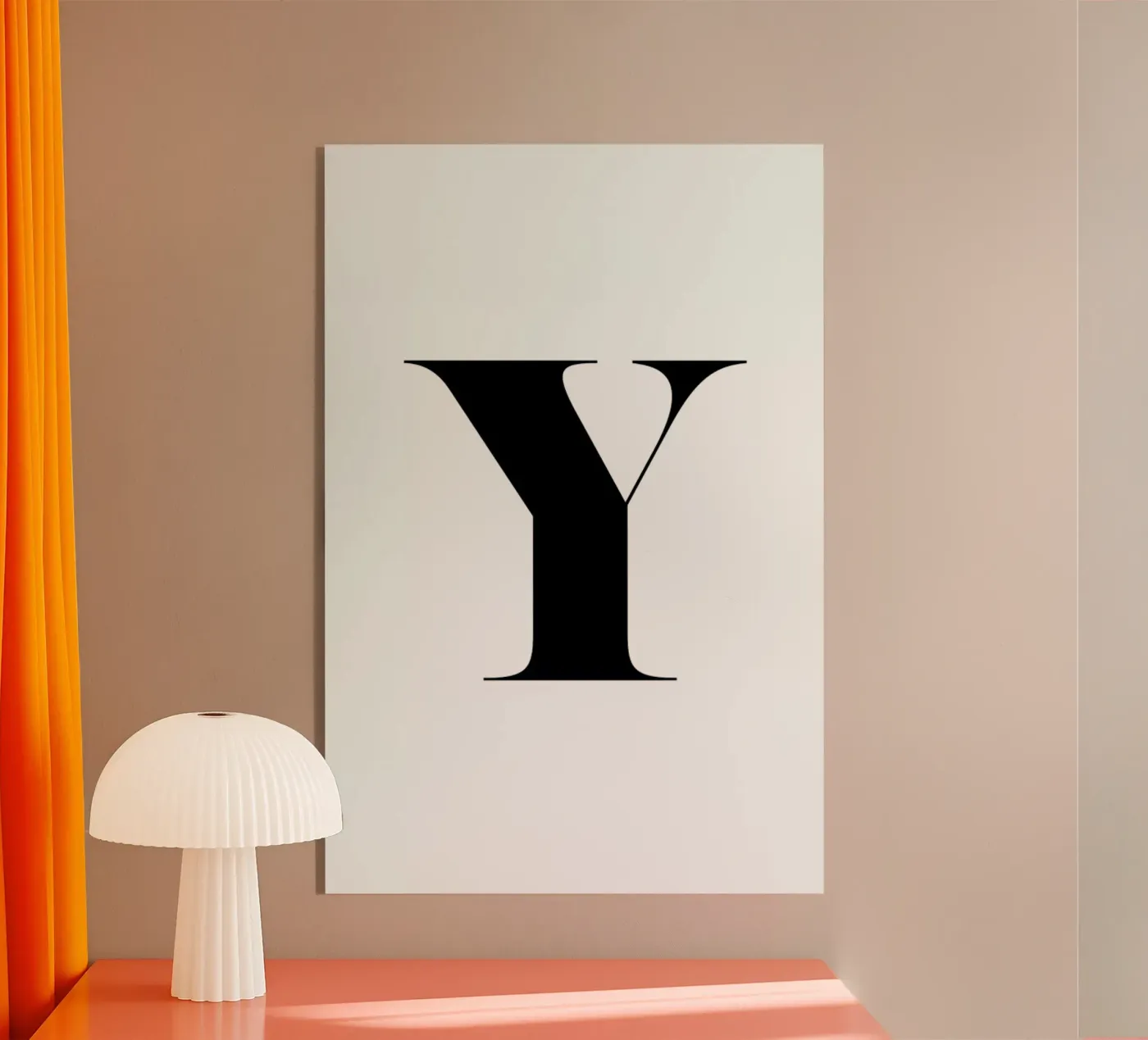 Y acryl van Mottos by Sinan Saydik