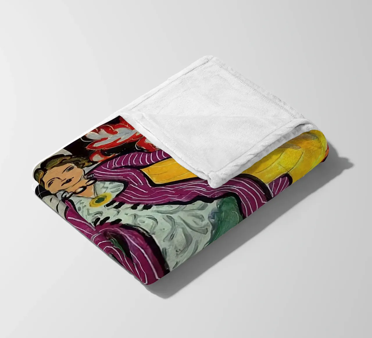 Donna Matisse coperta in pile da Perdana shop