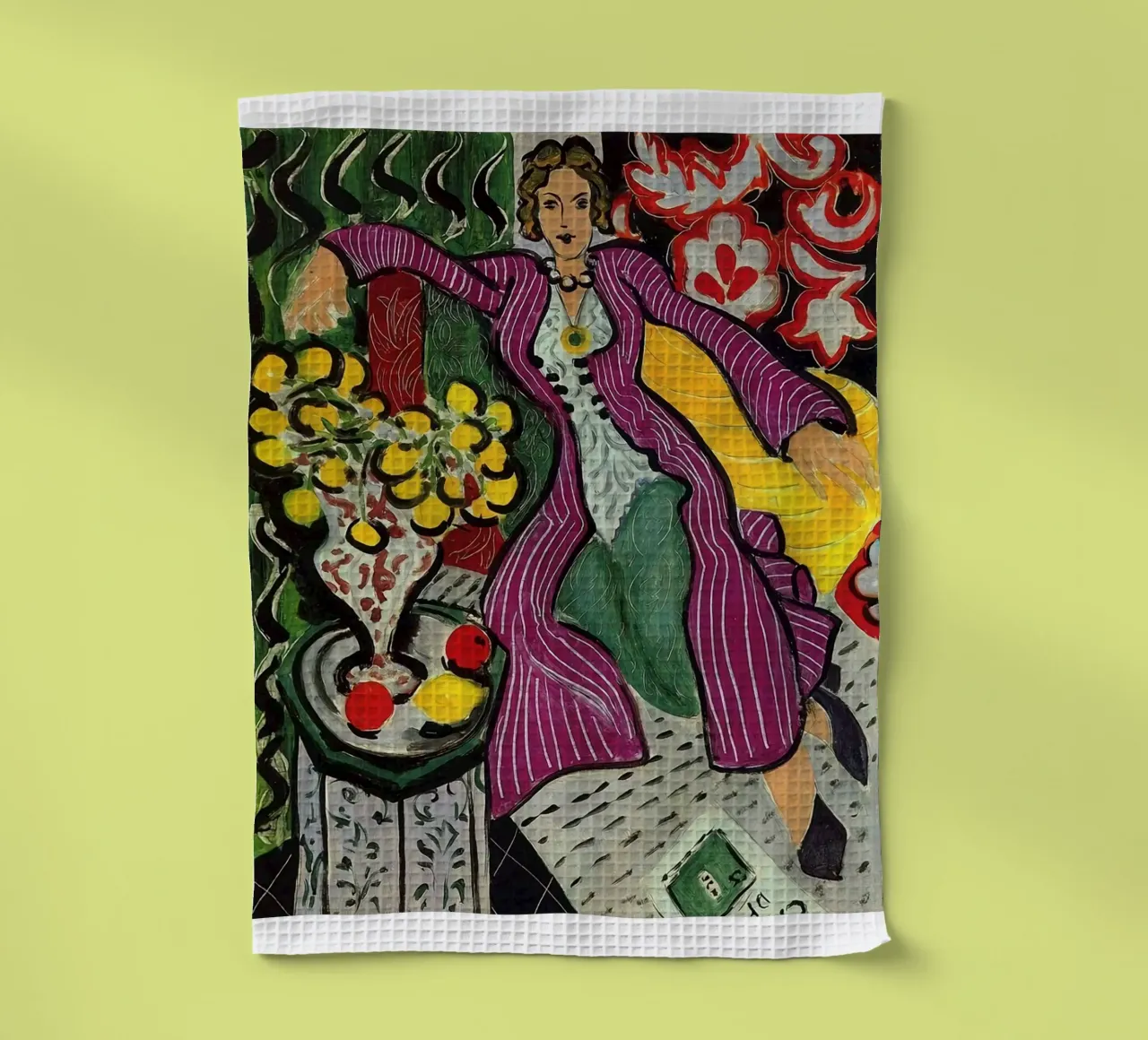 Donna Matisse canovaccio da cucina da Perdana shop