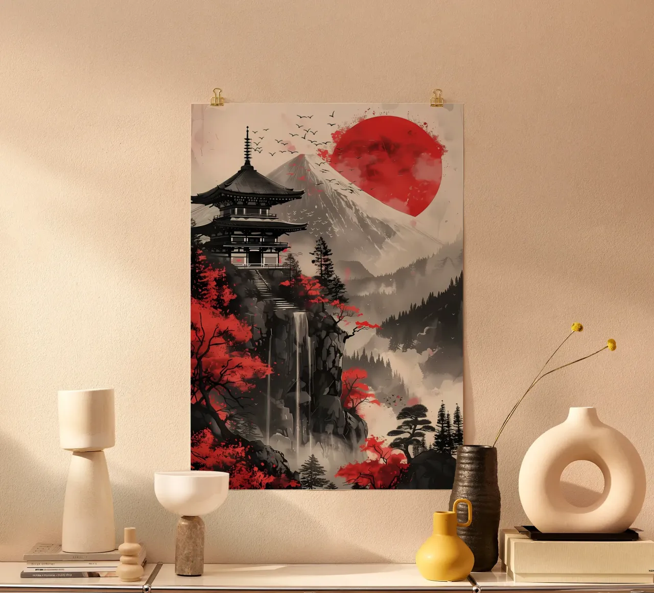 Luna Rossa Giappone poster da Ginnery