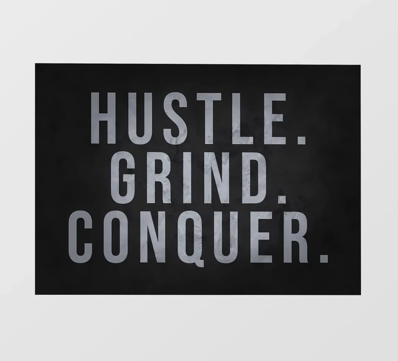 Faticare, macinare, conquistare pellicola backlit da Delaplane