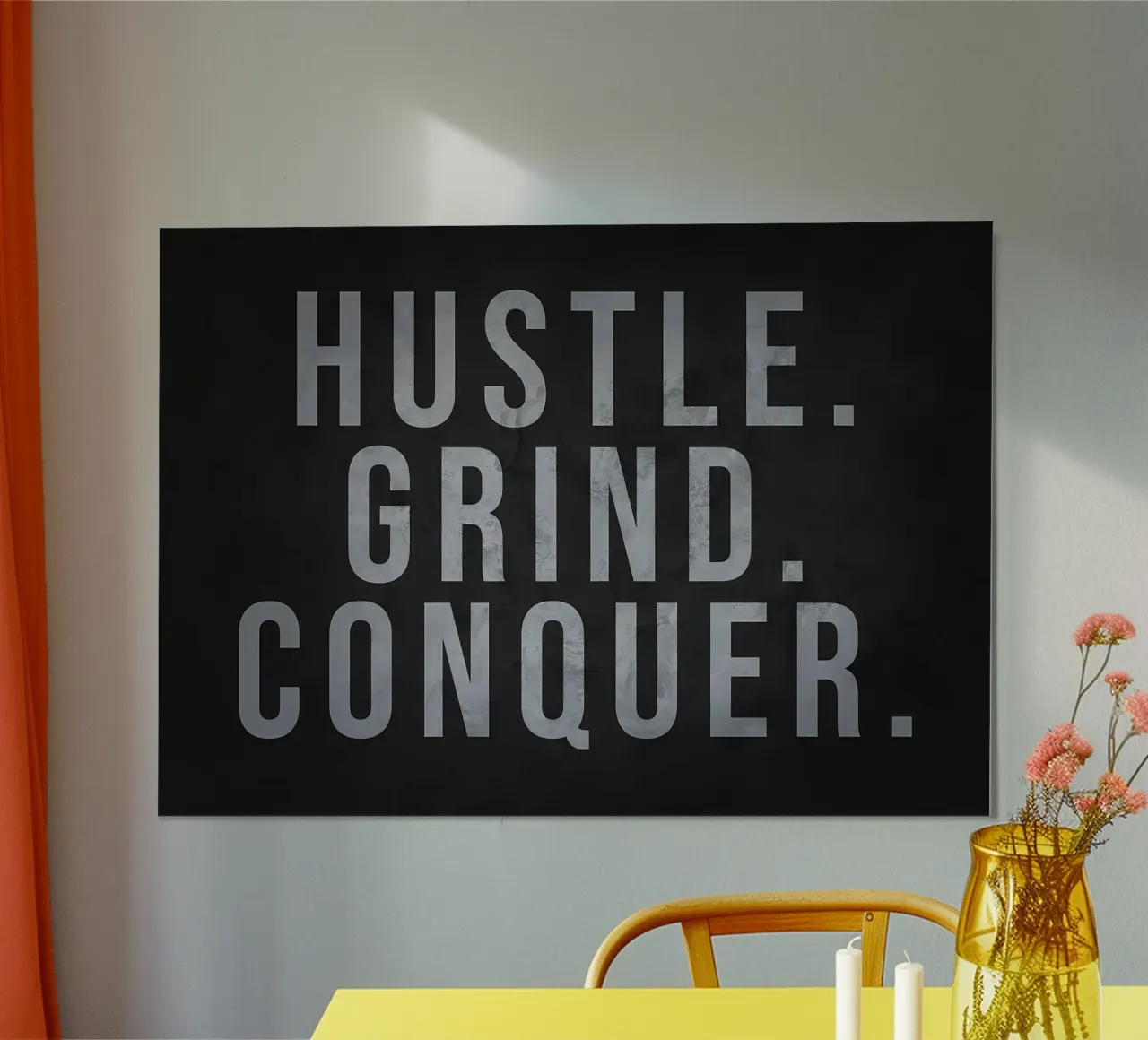 Travailler, moudre, conquérir poster de Delaplane