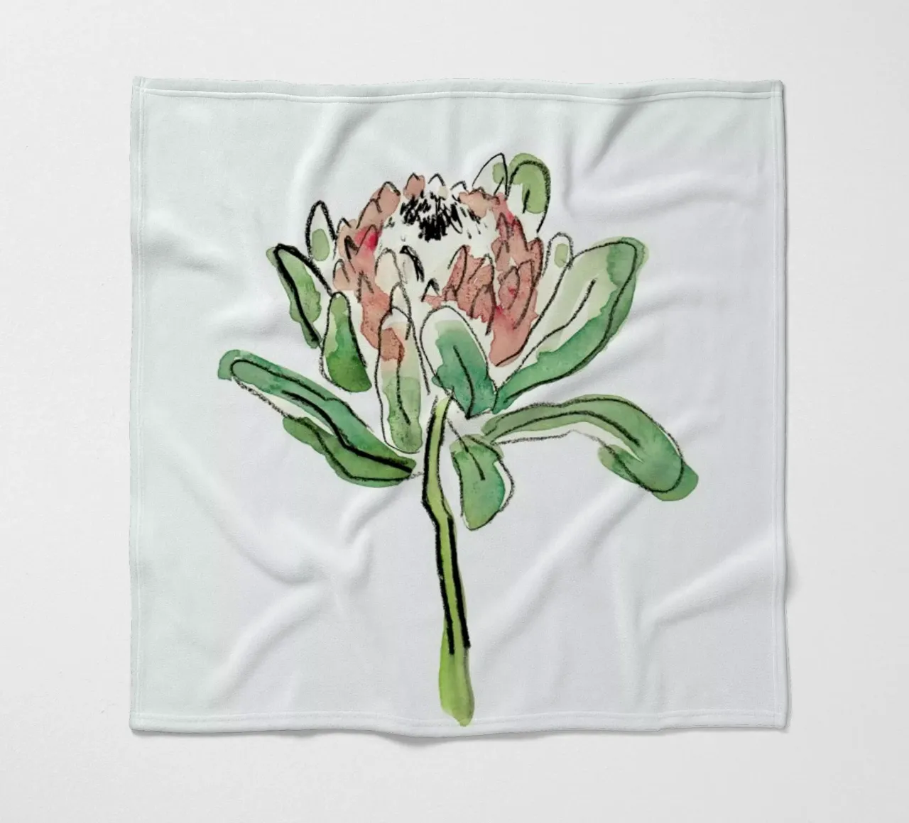 Protea coperta in pile da Farina Kuklinski