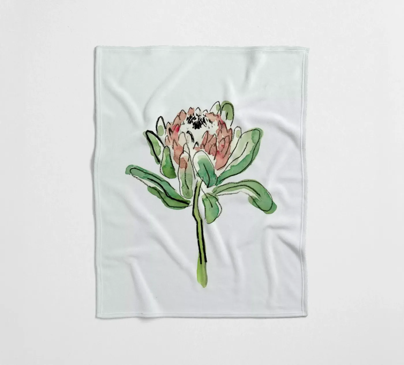 Protea coperta in pile da Farina Kuklinski