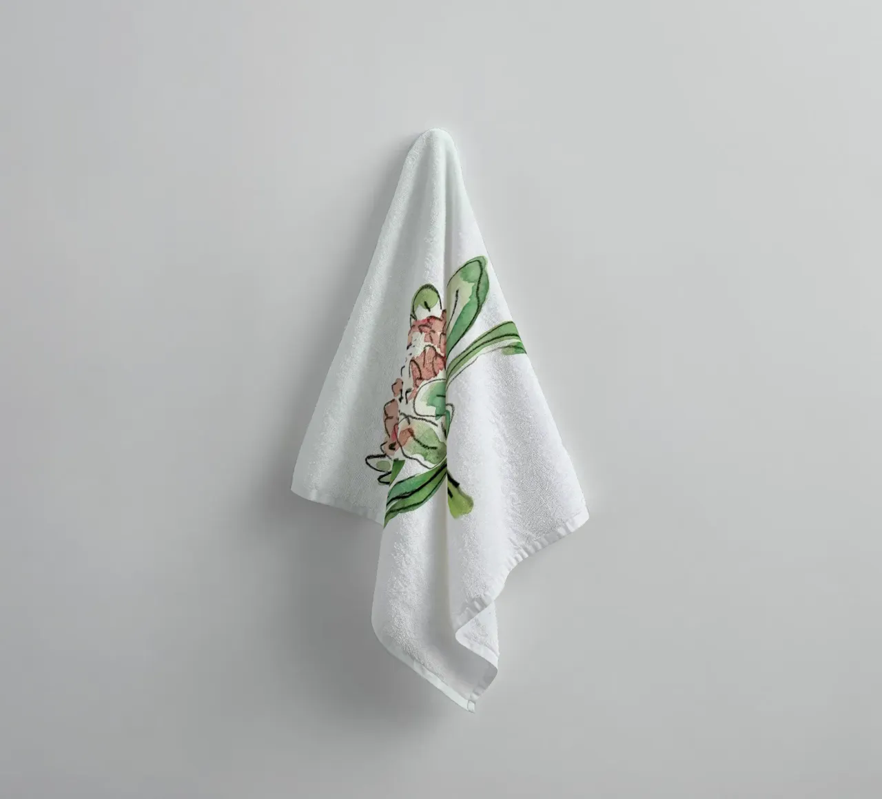 Protea towel by Farina Kuklinski