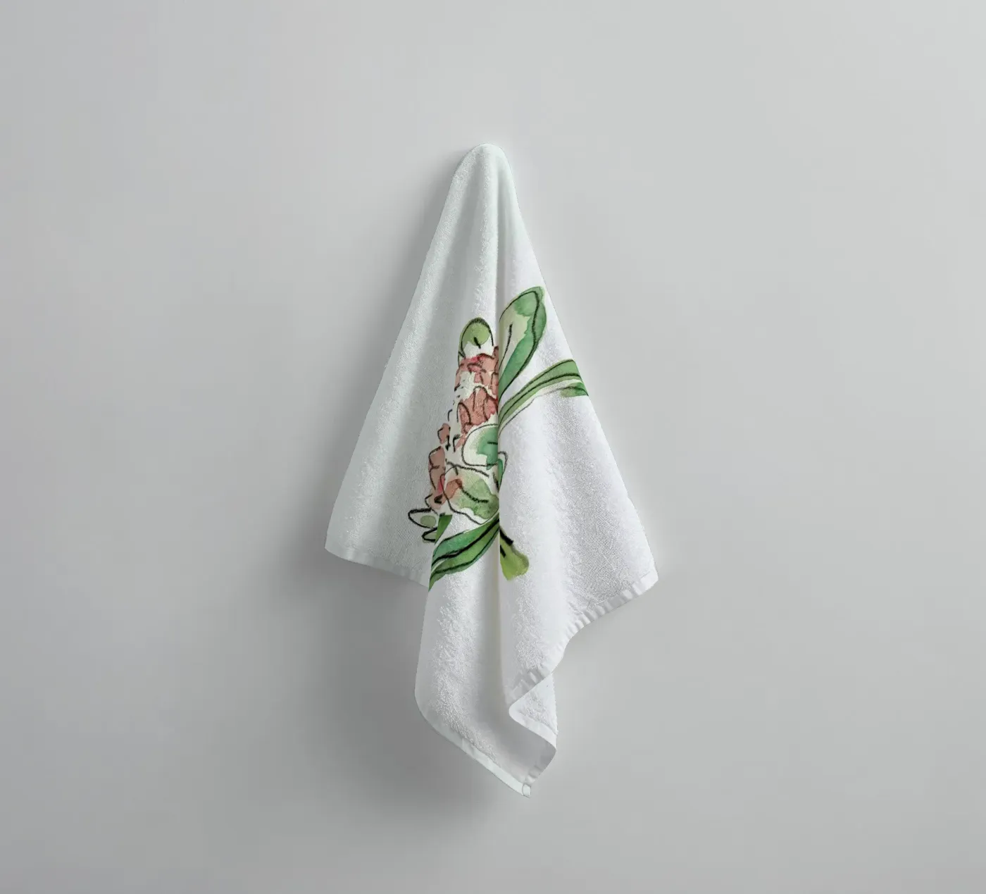 Protea badhanddoek van Farina Kuklinski