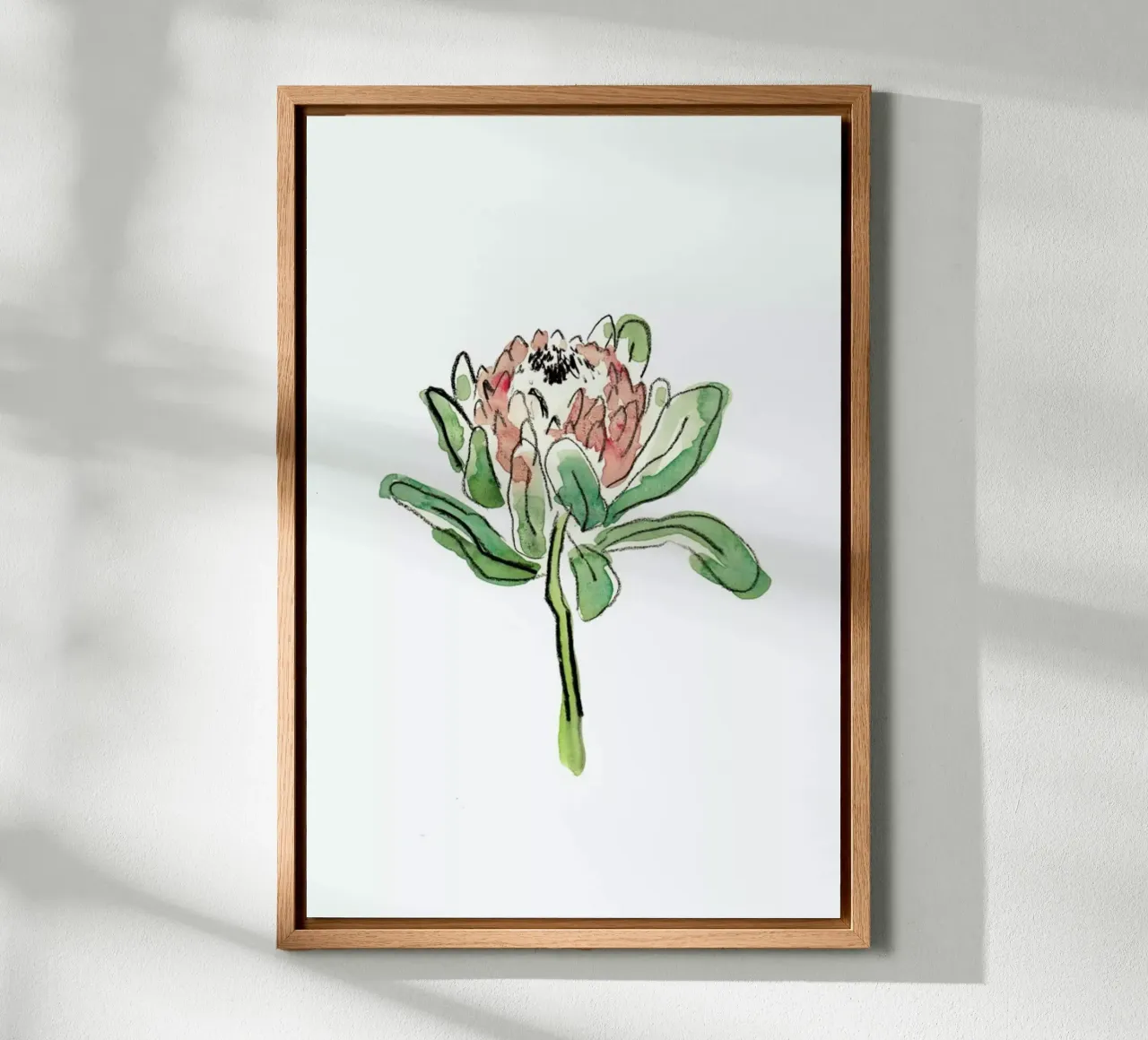 Protea forex plate by Farina Kuklinski