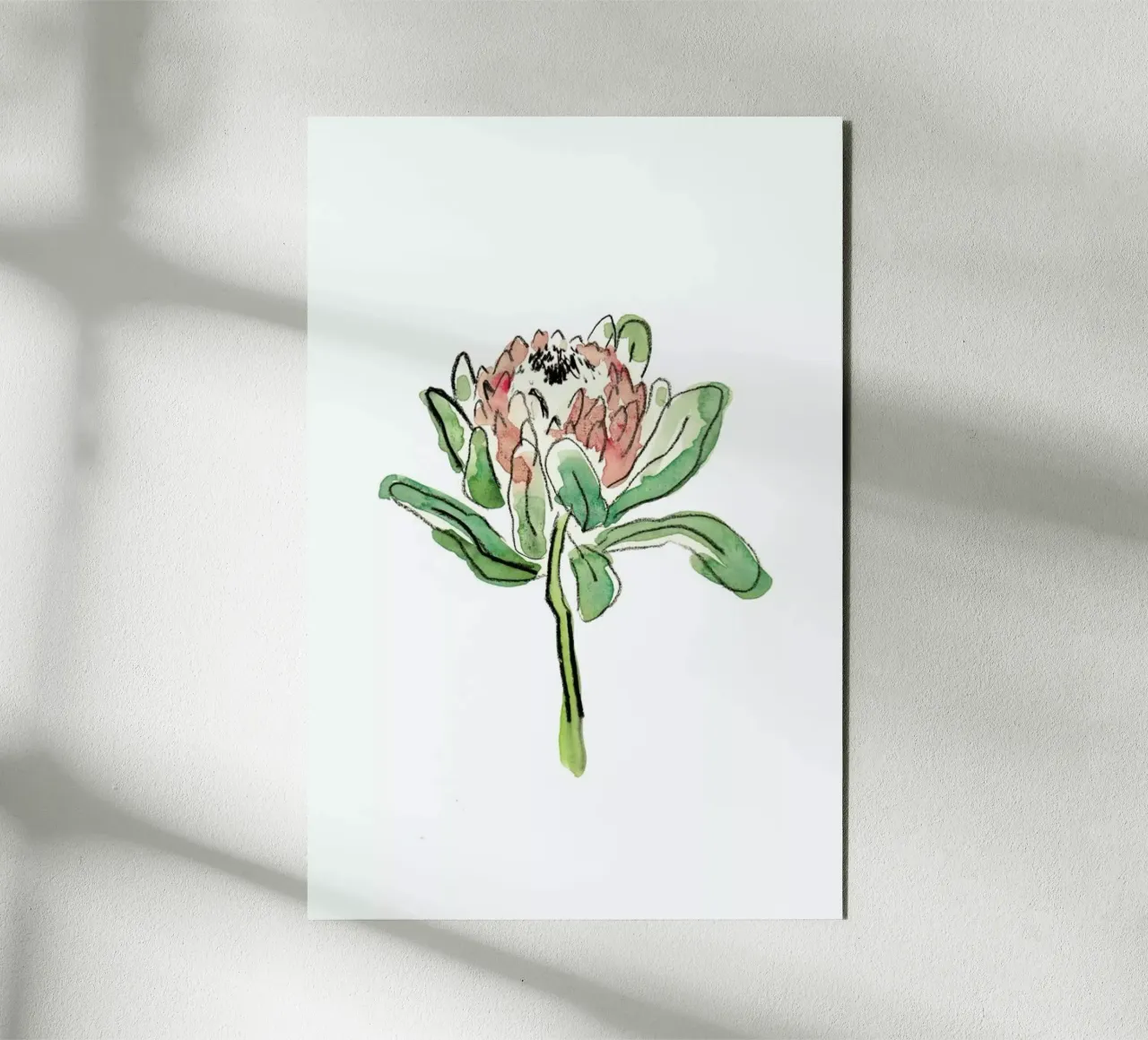 Protea forex plate by Farina Kuklinski