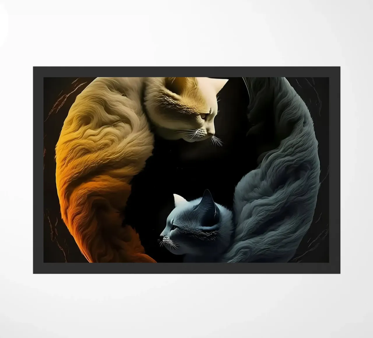 Gatti Yin e Yang zerbino da Mikesell