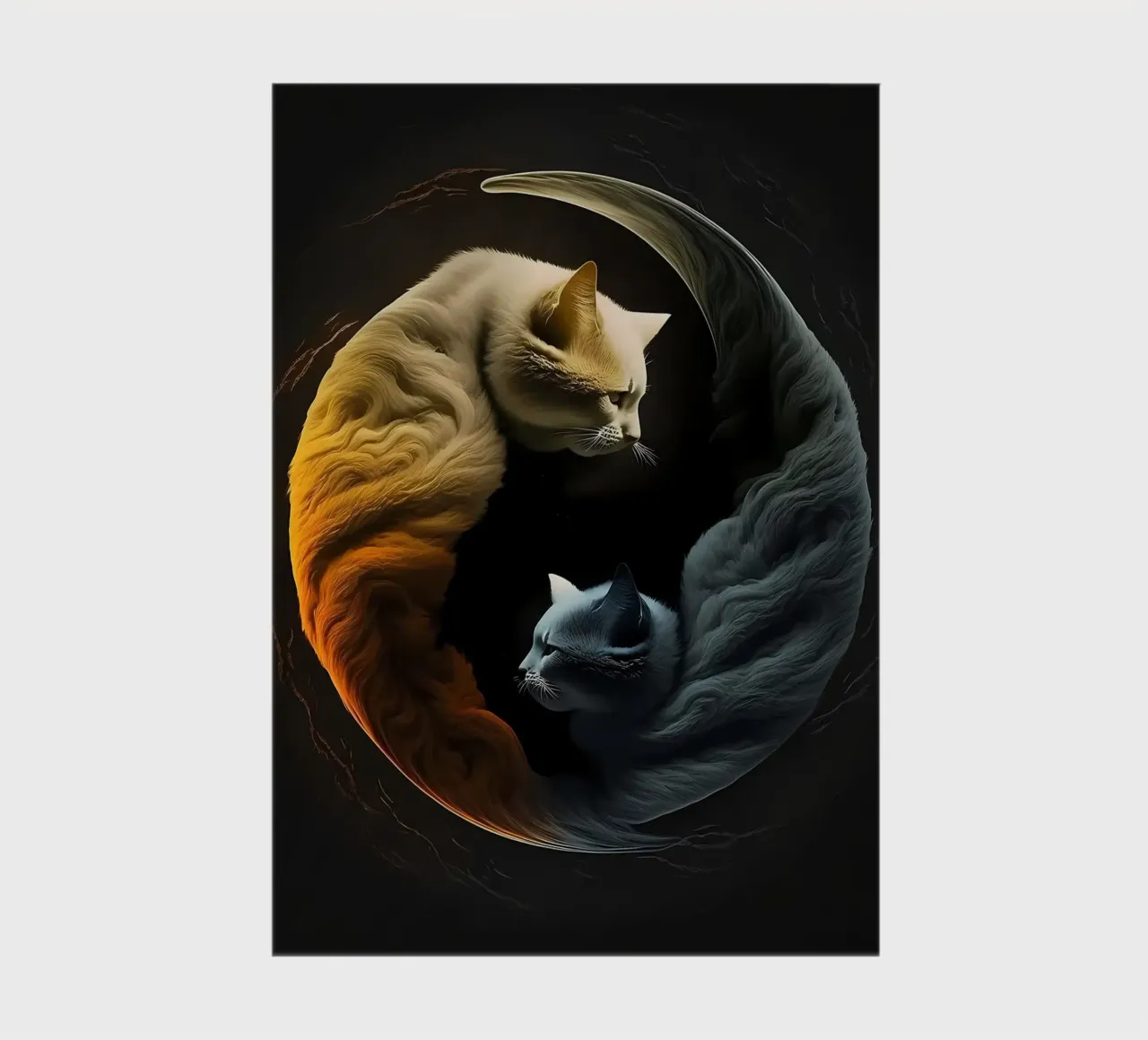 Gatti Yin e Yang diario da Mikesell