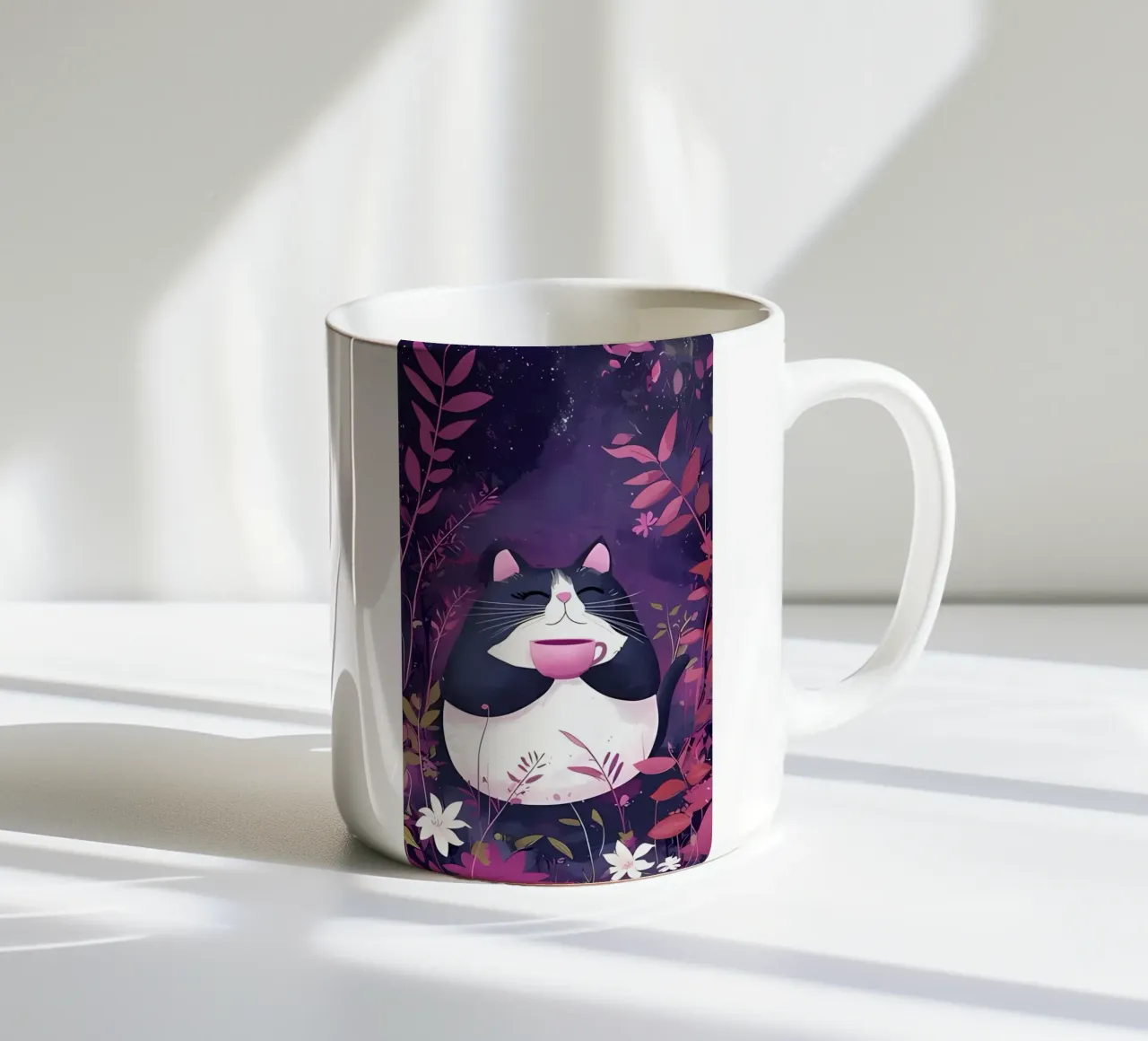 Poster minimalista 226 tazza in ceramica da Kadynce