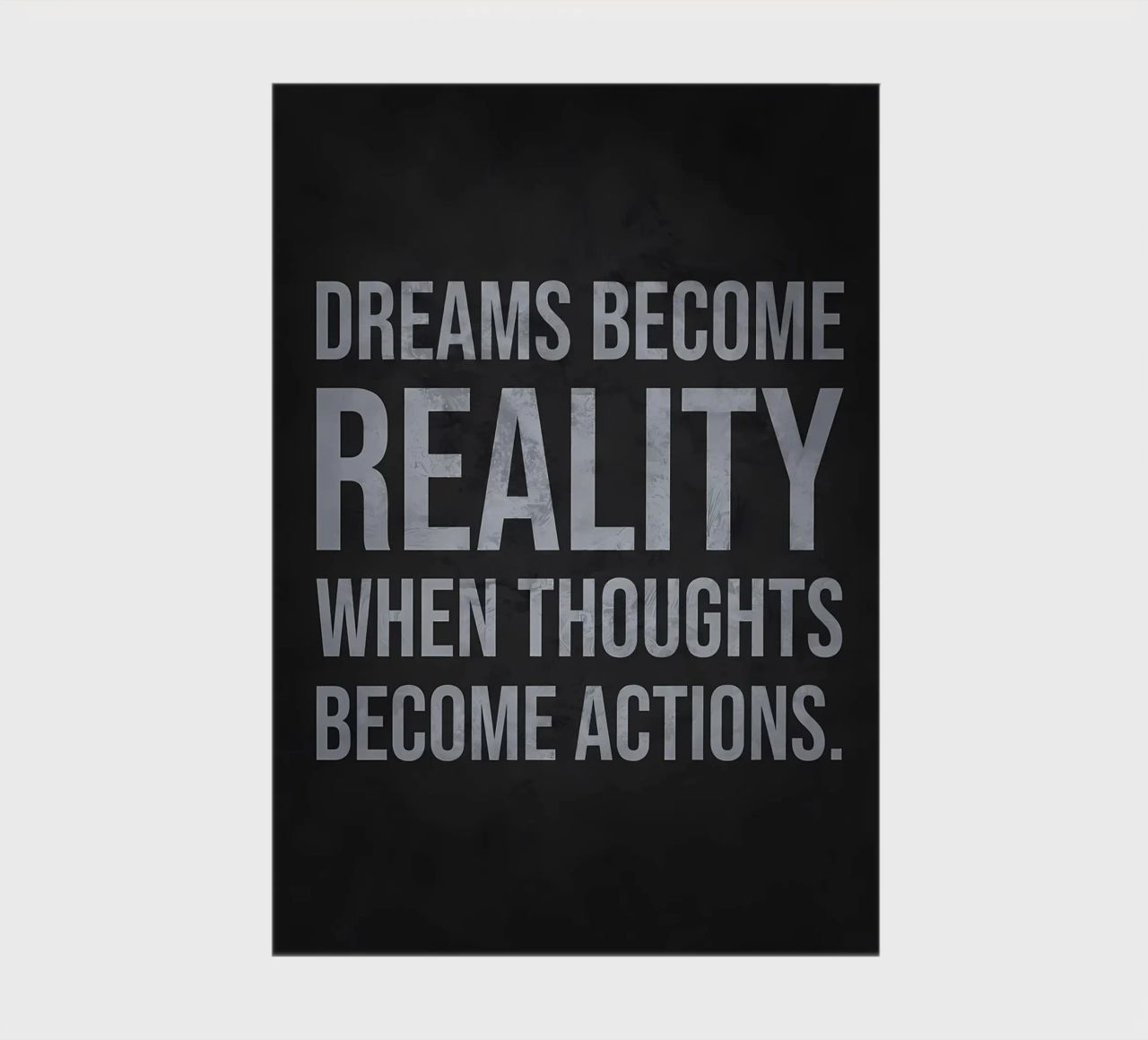 Dreams vs Action vs Hustle notebook by Bassy