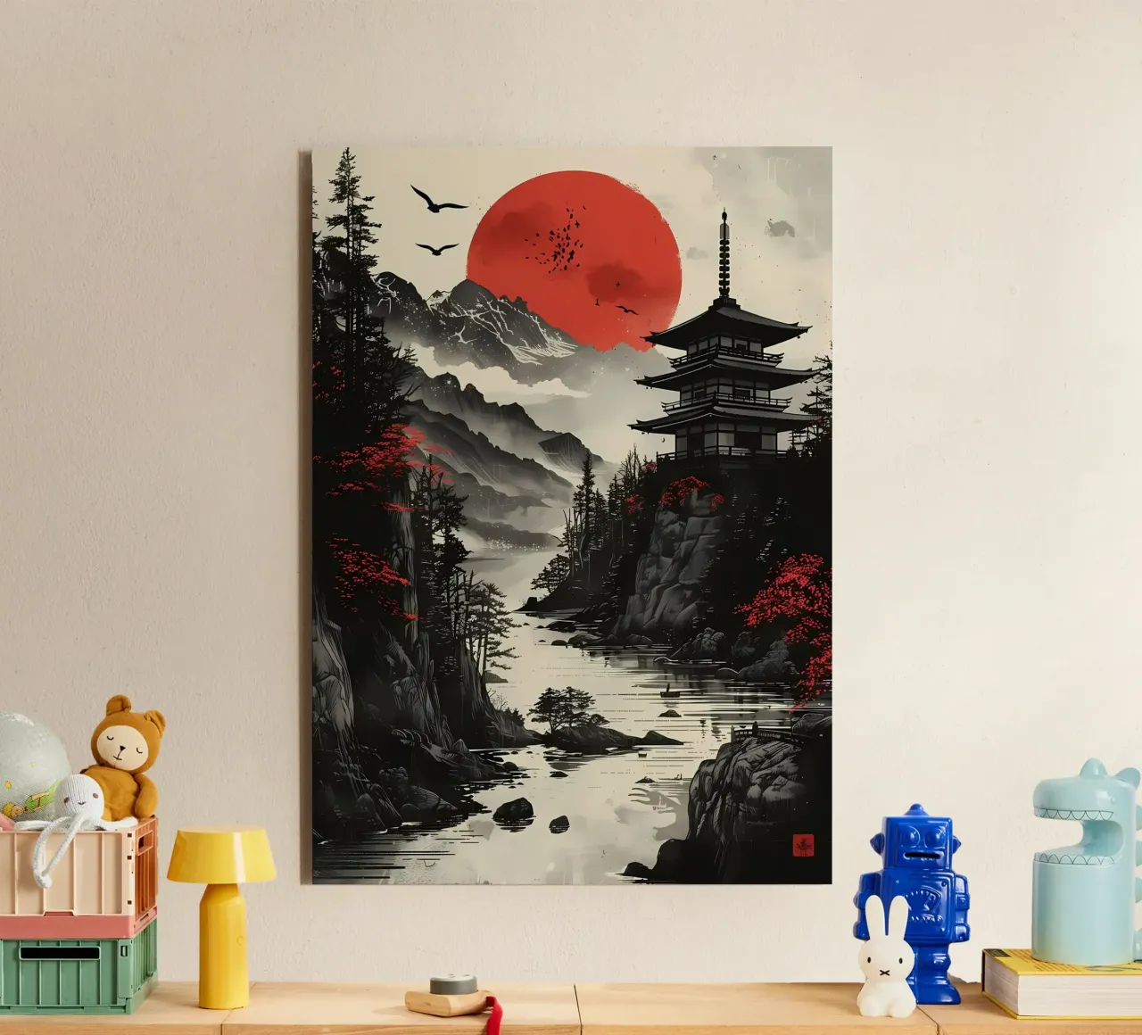 Red Moon Japan forex plate by Ginnery