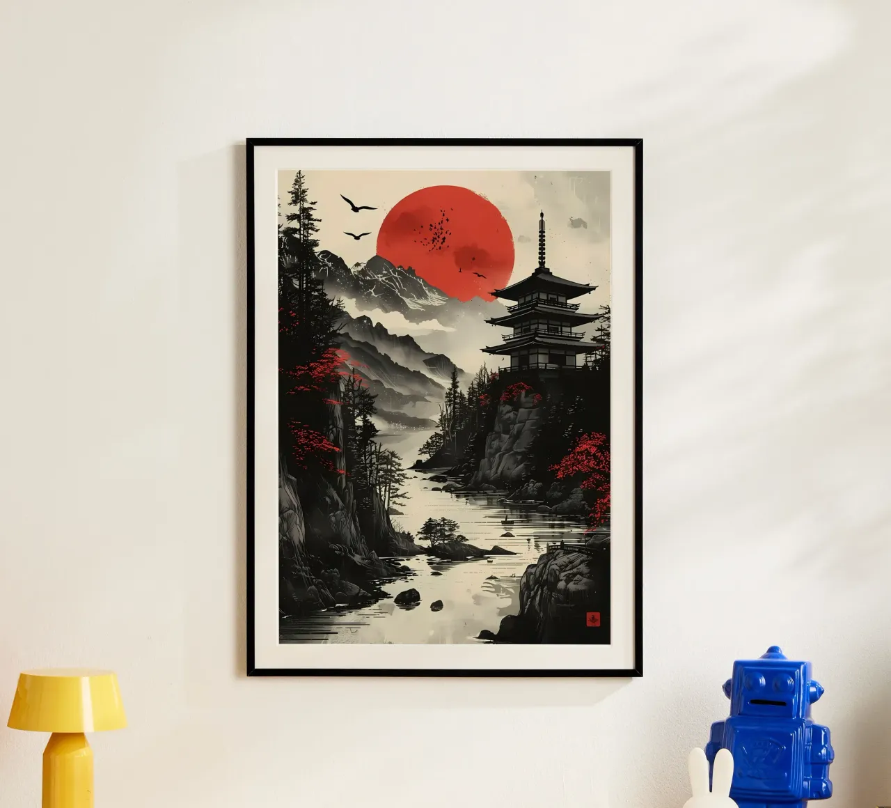 Luna Rossa Giappone poster da Ginnery