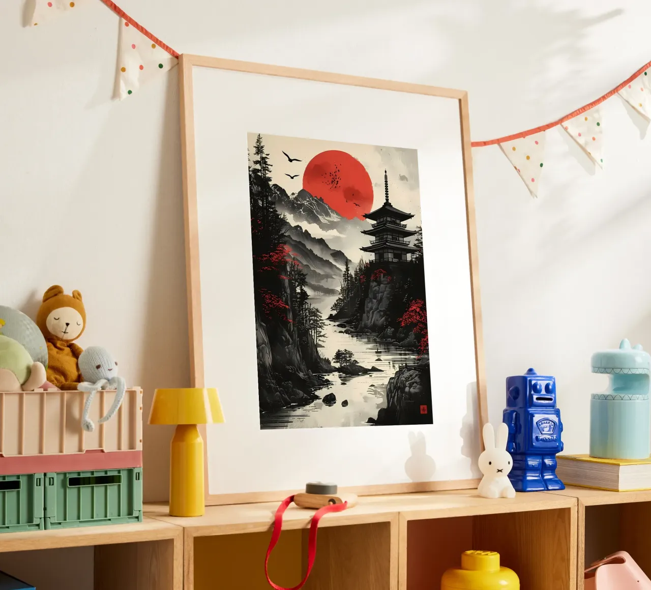 Luna Rossa Giappone poster da Ginnery