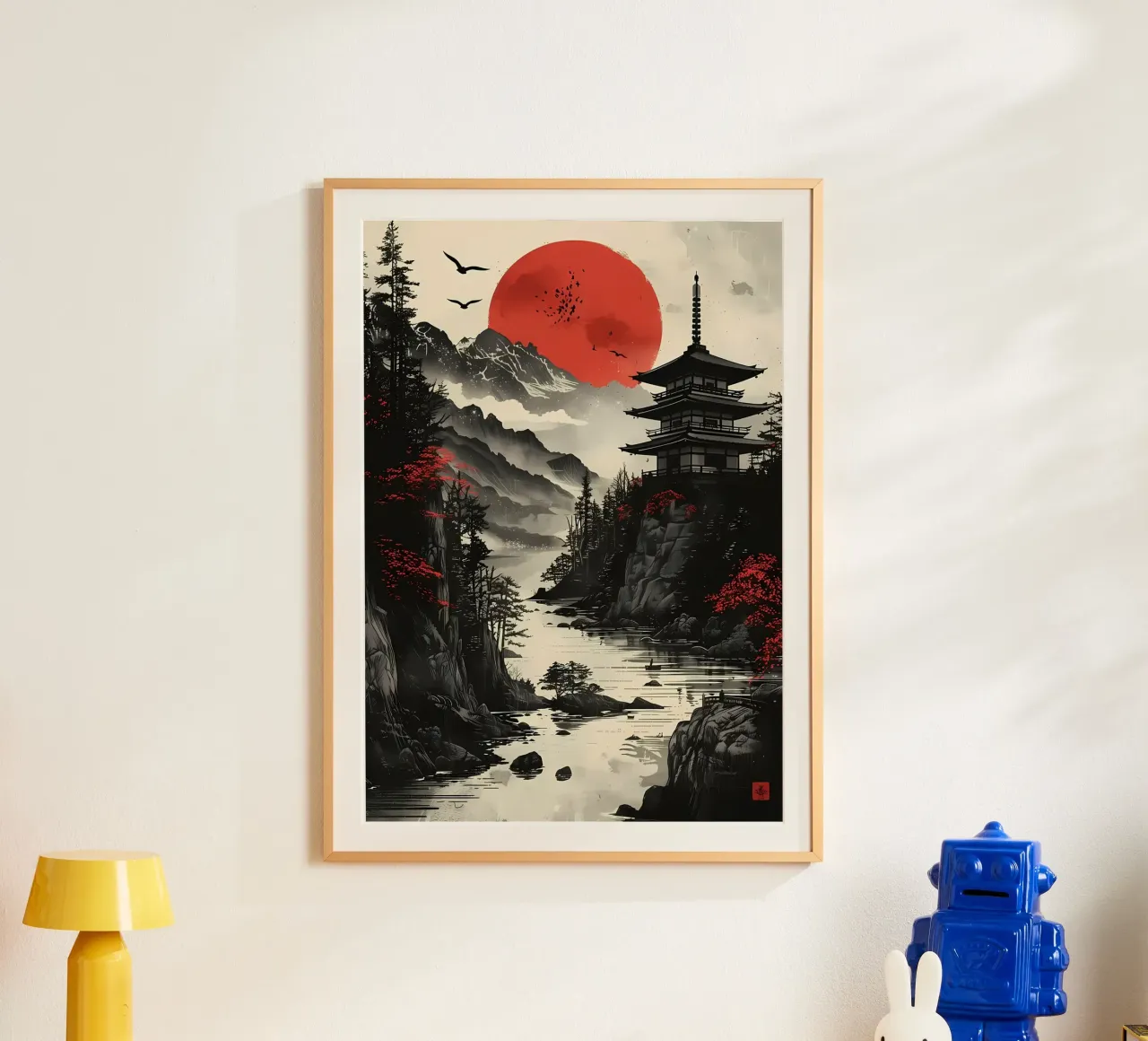 Luna Rossa Giappone poster da Ginnery