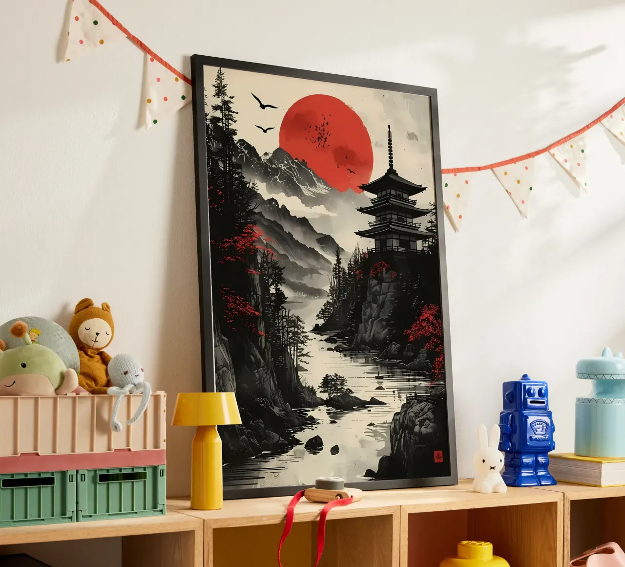 Luna Rossa Giappone poster da Ginnery