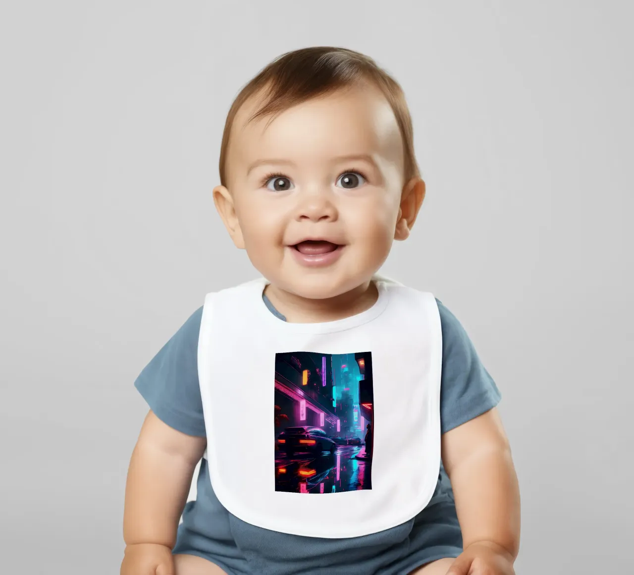 Notte Cyberpunk bavaglino da Mikesell